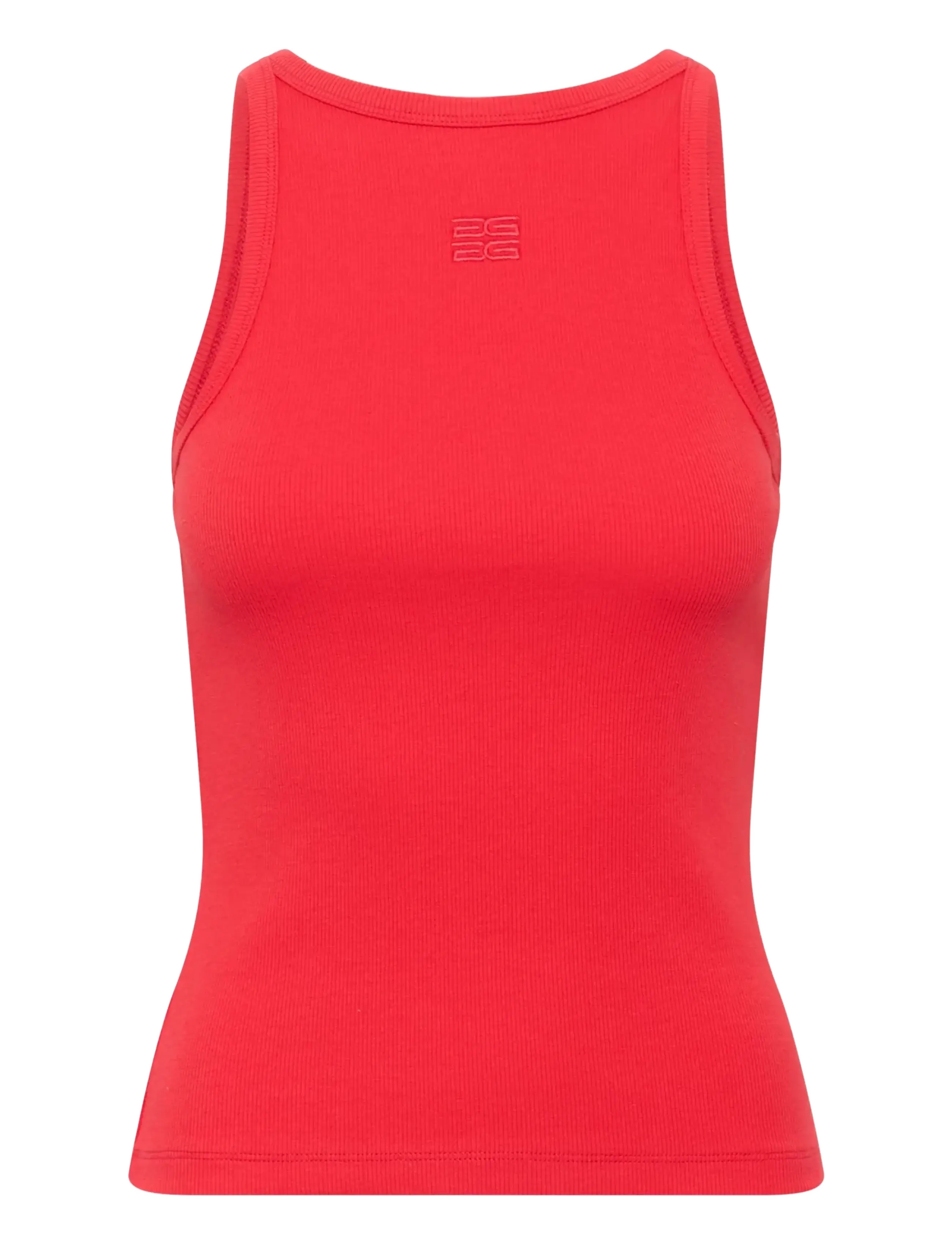 Gestuz GZdrew logo tank 2.0 - T-shirts & Tops - TOMATO / red