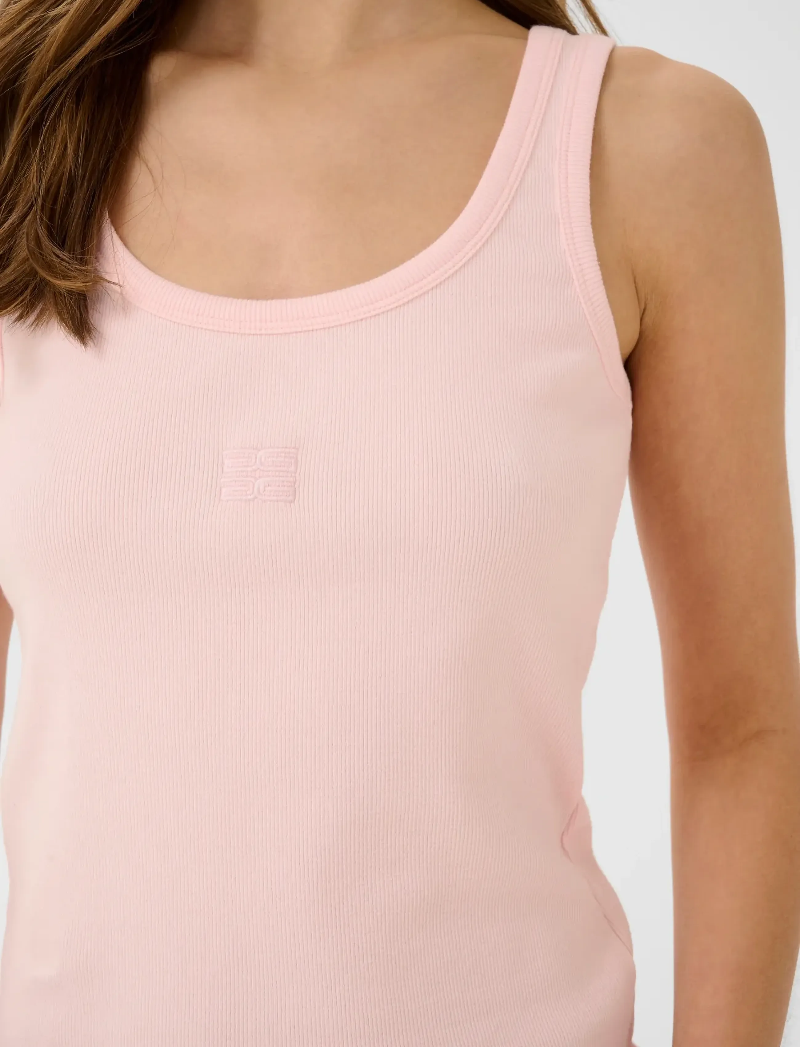 Gestuz - GZdrew logo top 2.0 - sleeveless tops - ballet slipper - 5
