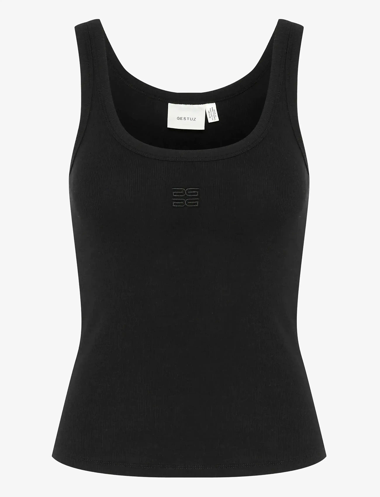 Gestuz - GZdrew logo top 2.0 - tanktops - black - 1