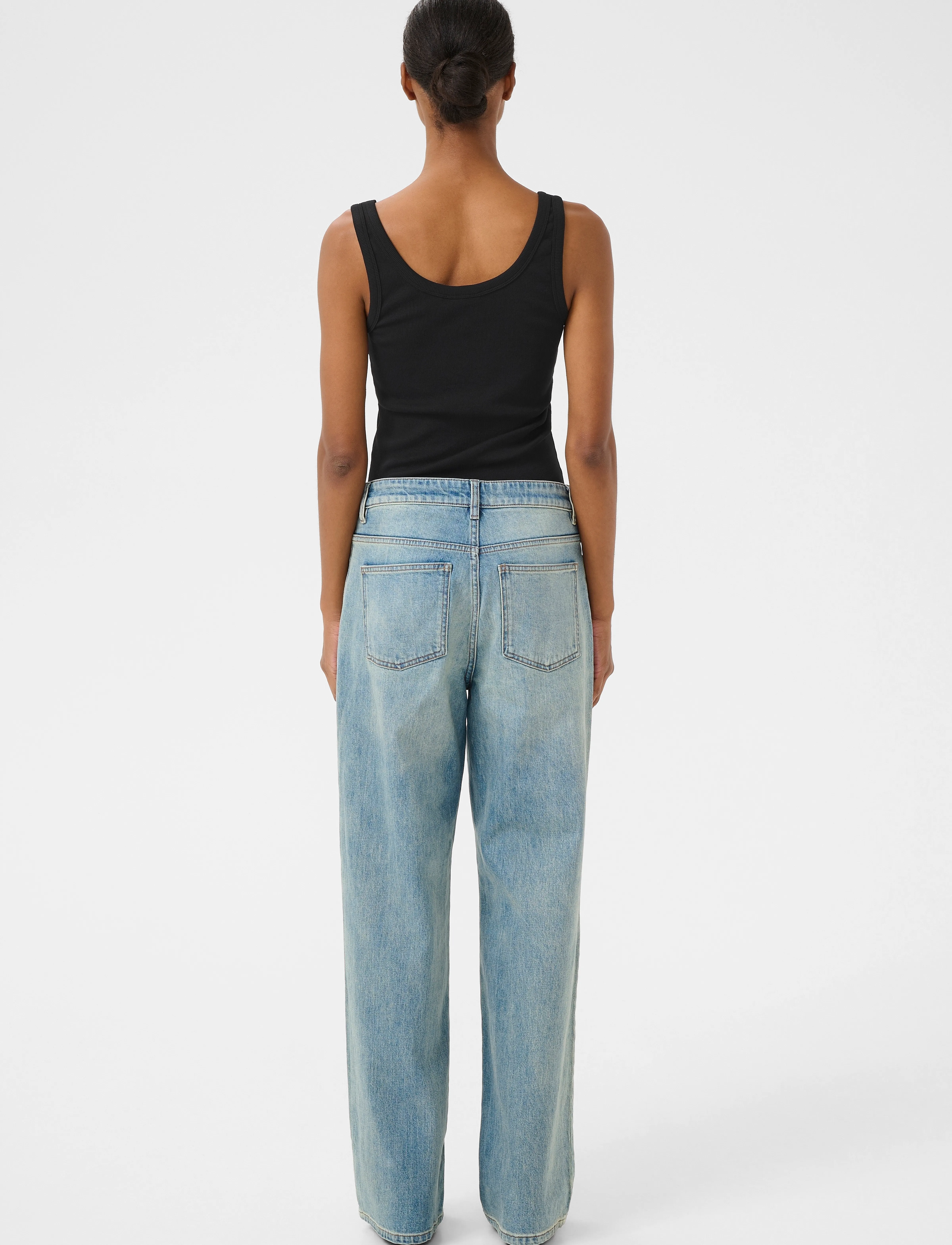 Gestuz - GZdrew logo top 2.0 - hihattomat paidat - black - 4