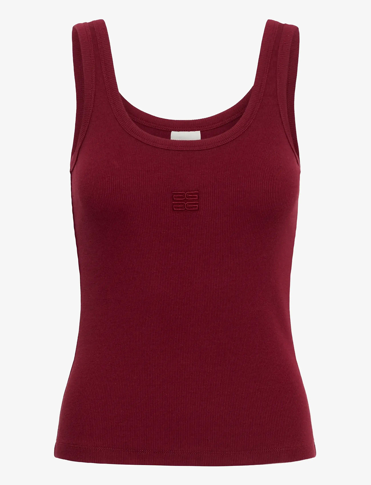 Gestuz - GZdrew logo top 2.0 - tanktops - cabernet - 1