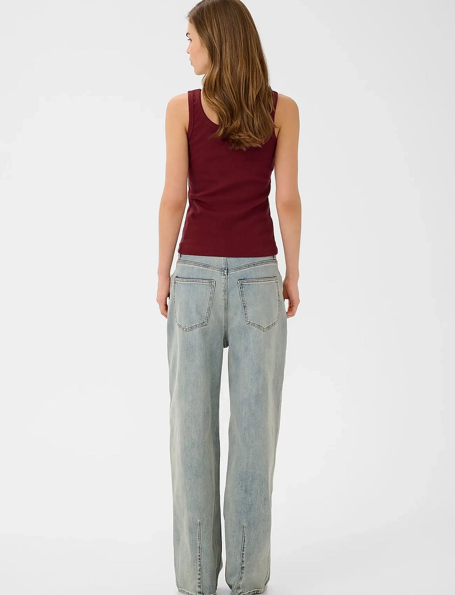 Gestuz - GZdrew logo top 2.0 - tanktops - cabernet - 4