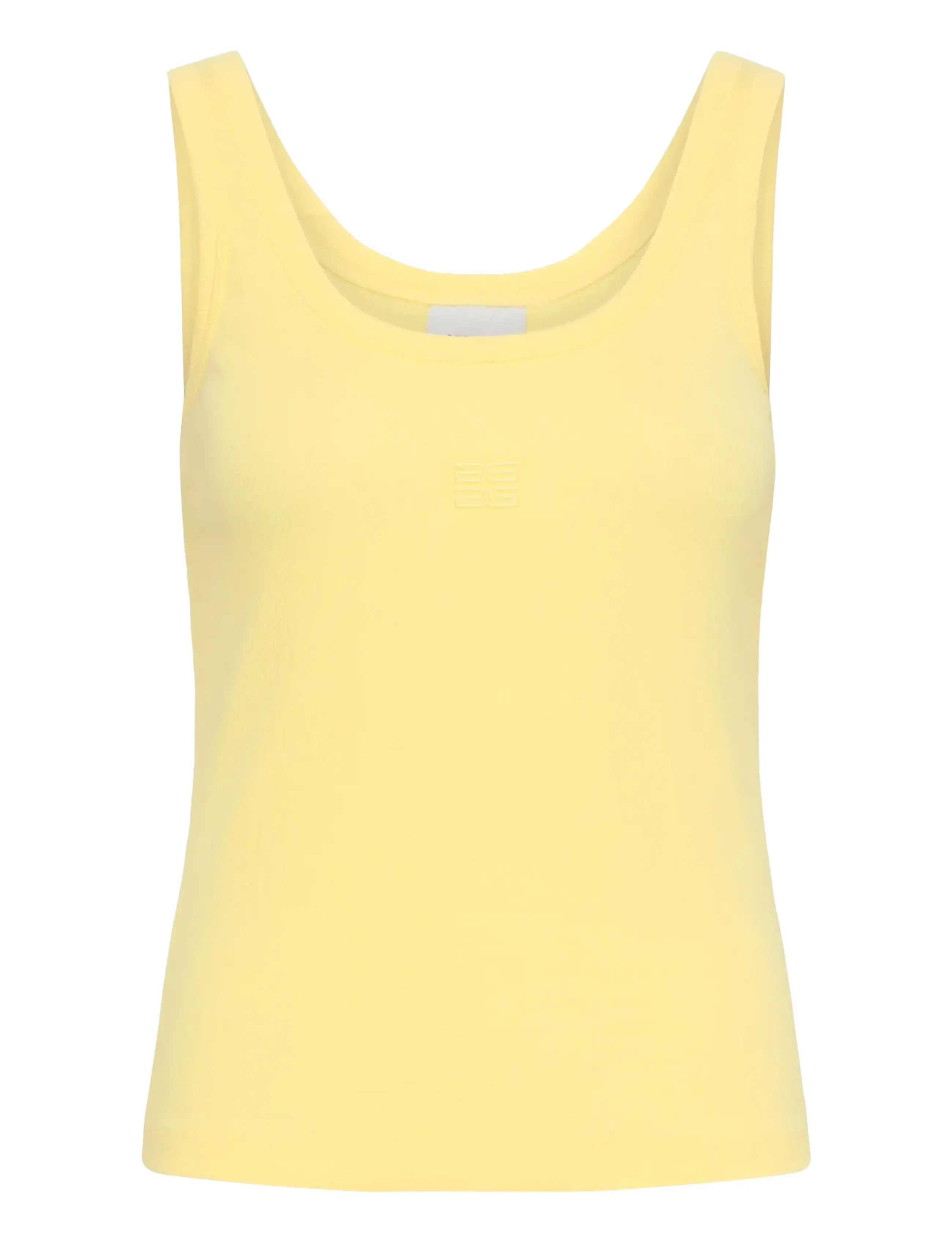 Gestuz GZdrew logo top 2.0 - T-Shirts & Tops - FRENCH VANILLA / yellow