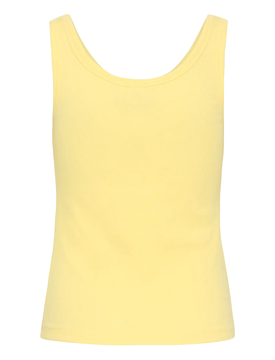 Gestuz - GZdrew logo top 2.0 - tanktops - french vanilla - 2