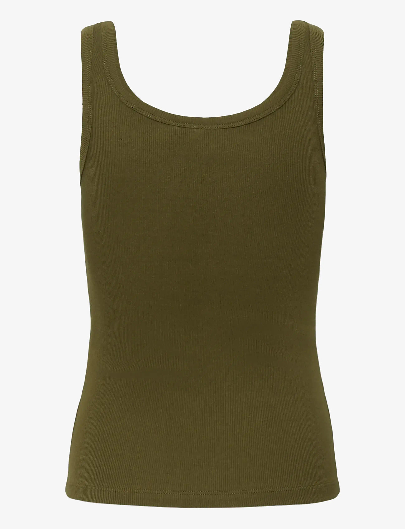Gestuz - GZdrew logo top 2.0 - tanktops - military olive - 2