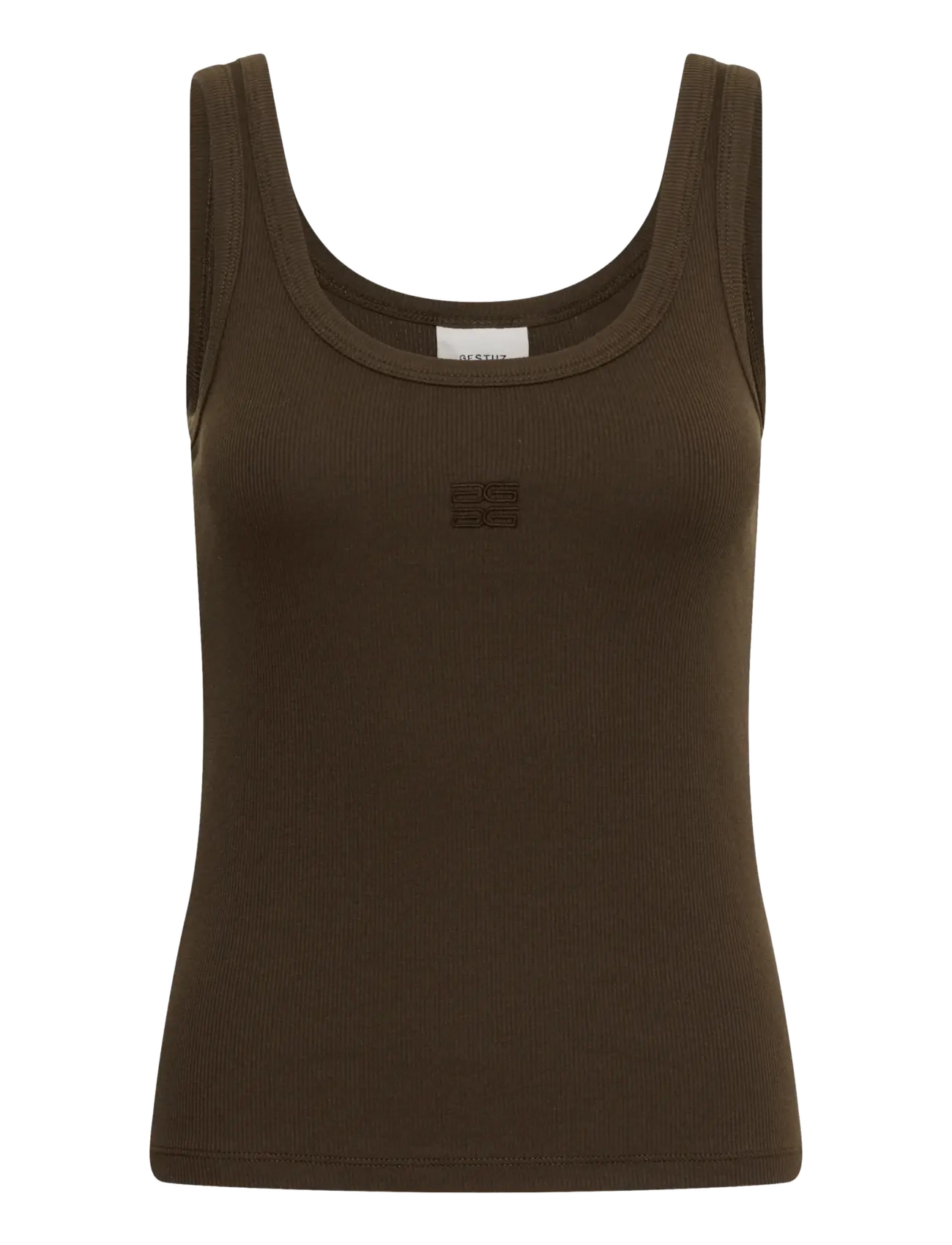 Gestuz GZdrew logo top 2.0 - Gestuz - SLATE BLACK / khaki/green