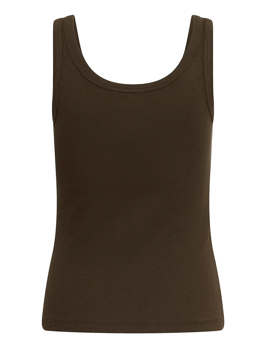 Gestuz - GZdrew logo top 2.0 - tanktops - slate black - 1