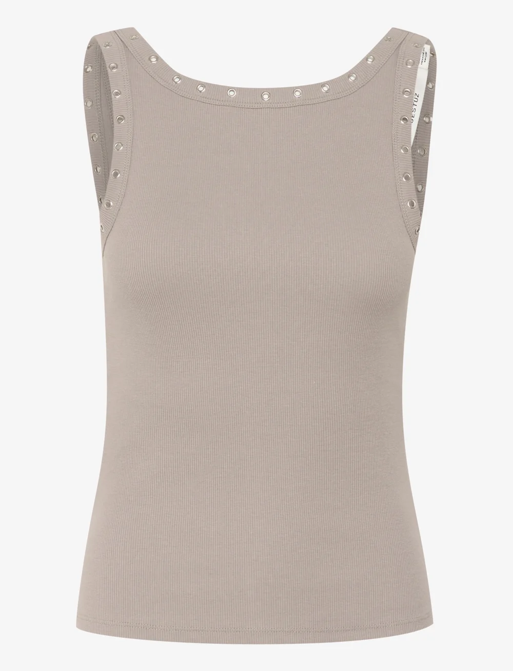 Gestuz - GZdrew reversible eyelet top - topid ja varrukateta alussärgid - rock ridge - 1