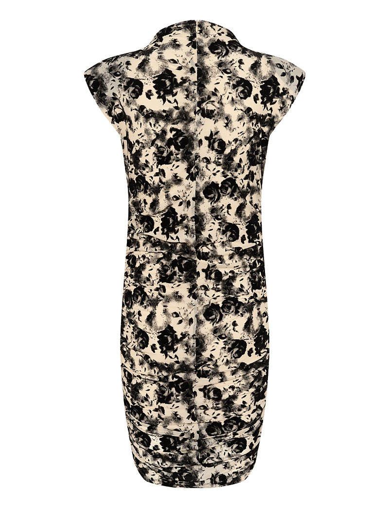 Gestuz - GZflora dress - etuikleider - butter yellow / black - 2