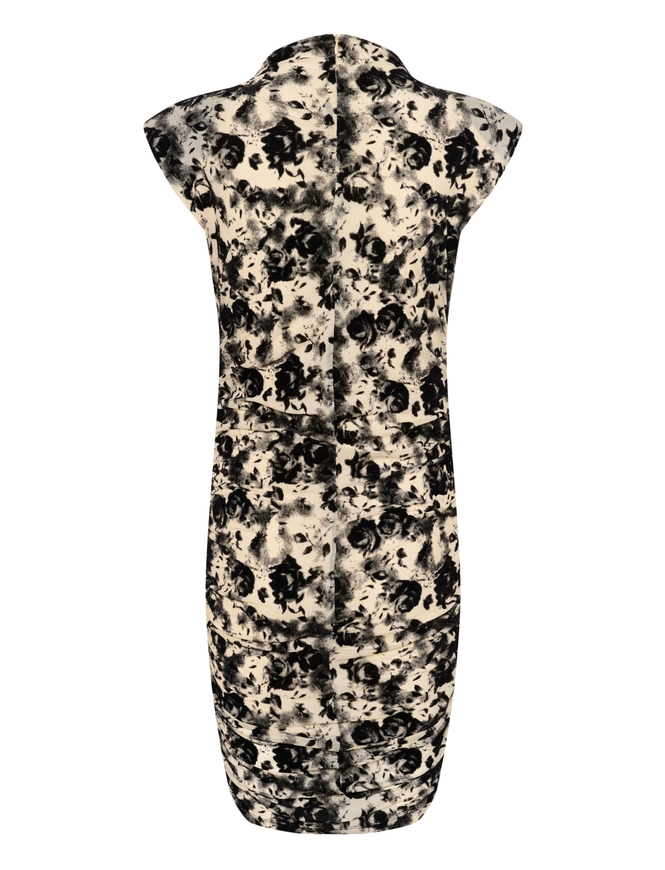 Gestuz - GZflora dress - sukienki dopasowane - butter yellow / black - 2