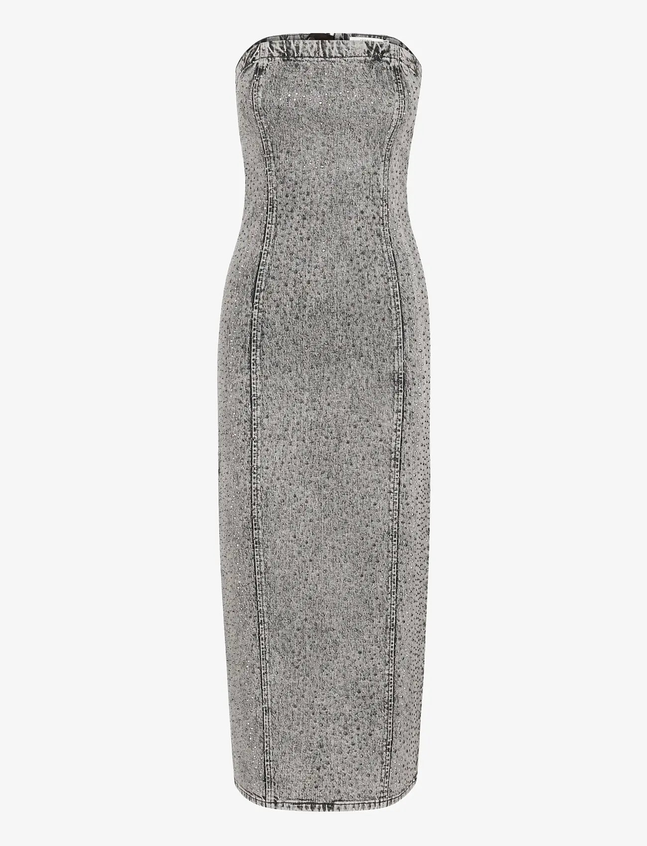 Gestuz - GZzauma SL long dress - etuikleider - vintage grey wash - 1
