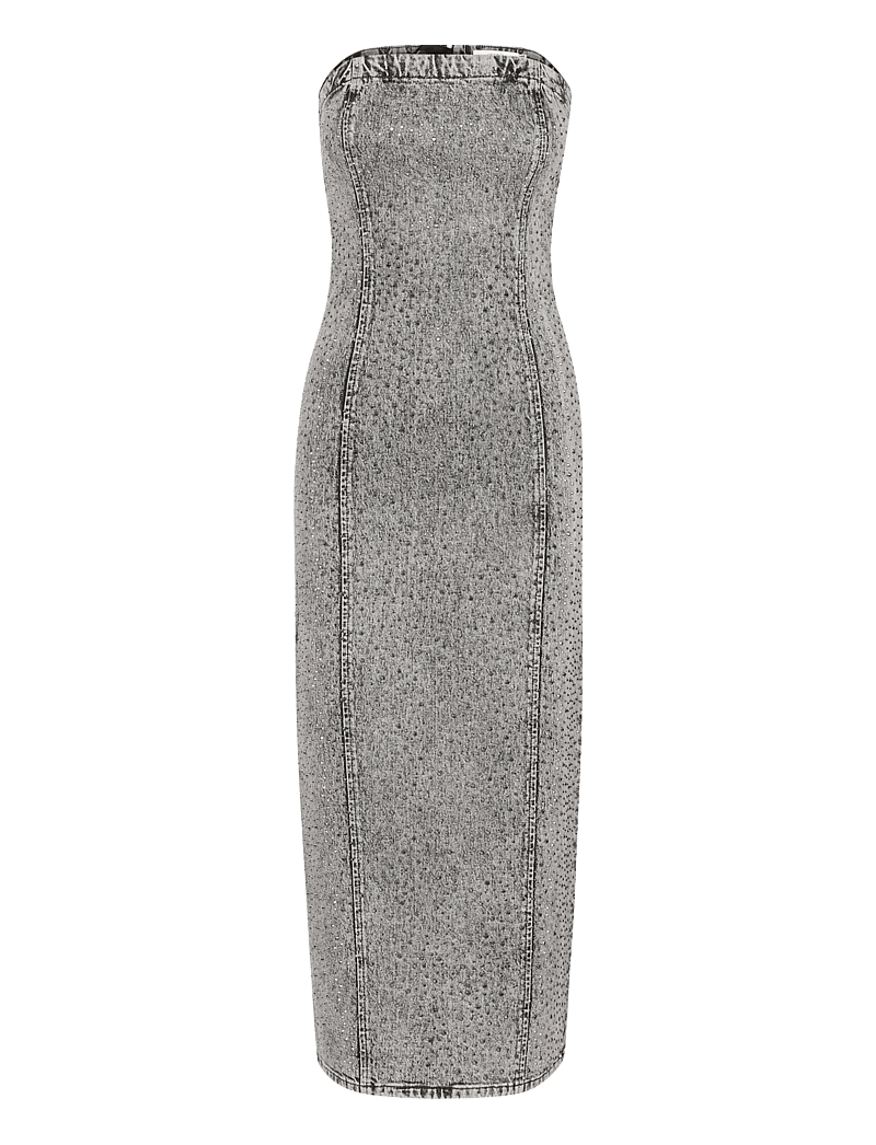 Gestuz - GZzauma SL long dress - etuikleider - vintage grey wash - 1