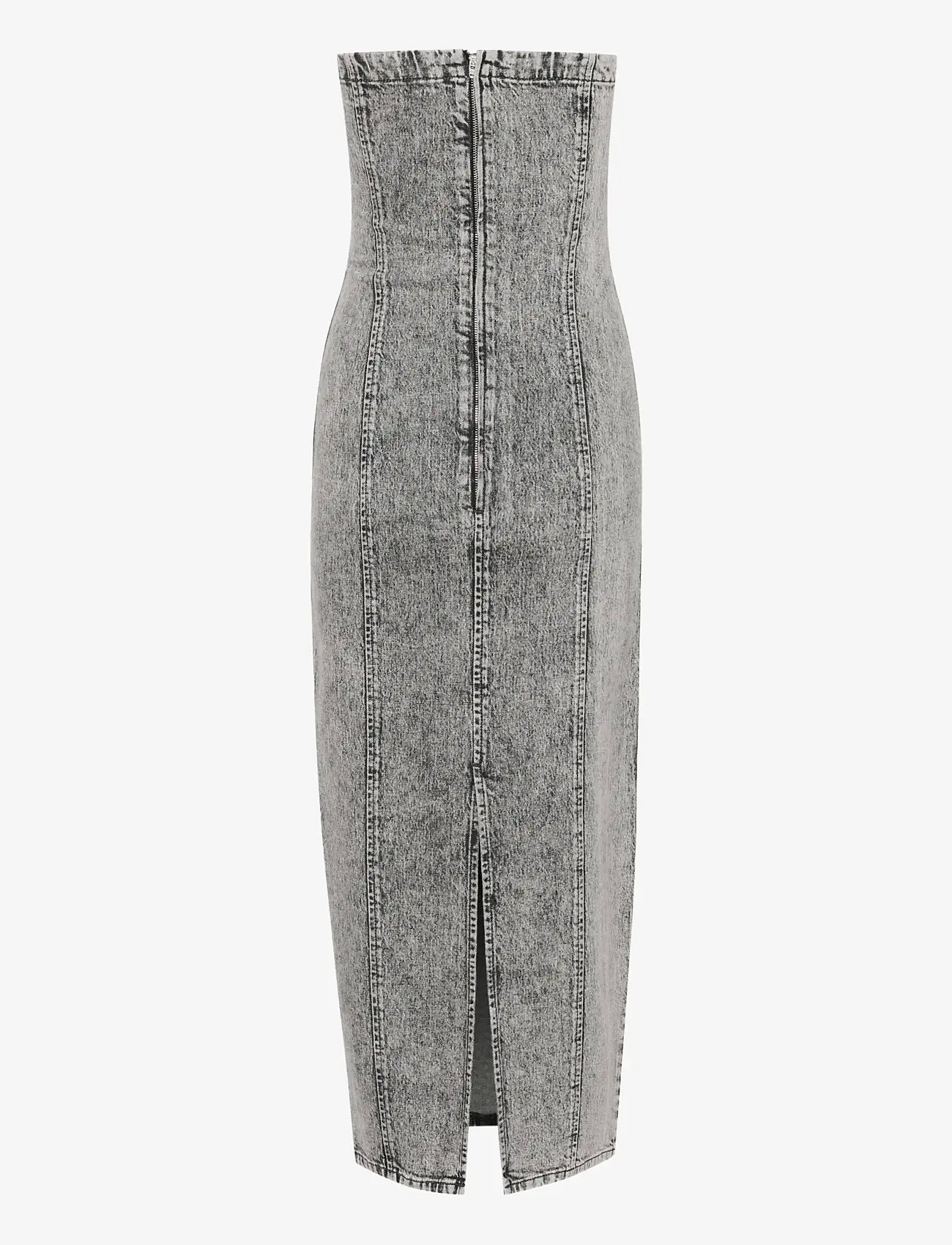 Gestuz - GZzauma SL long dress - etuikleider - vintage grey wash - 2