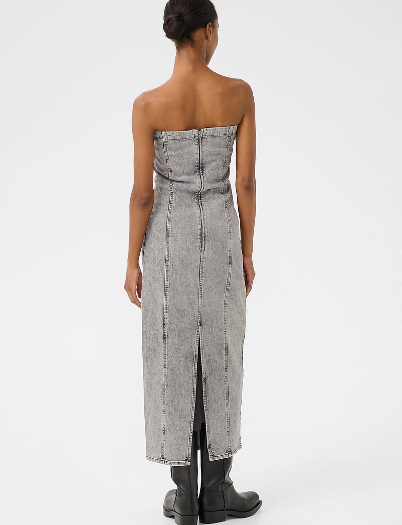 Gestuz - GZzauma SL long dress - etuikleider - vintage grey wash - 4