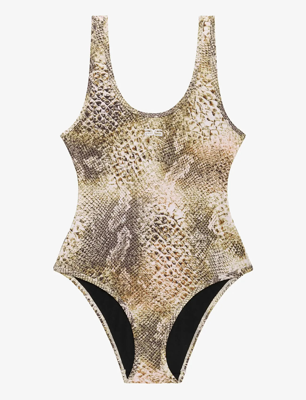 Gestuz - GZsage P swimsuit - badedragter - golden snake - 1