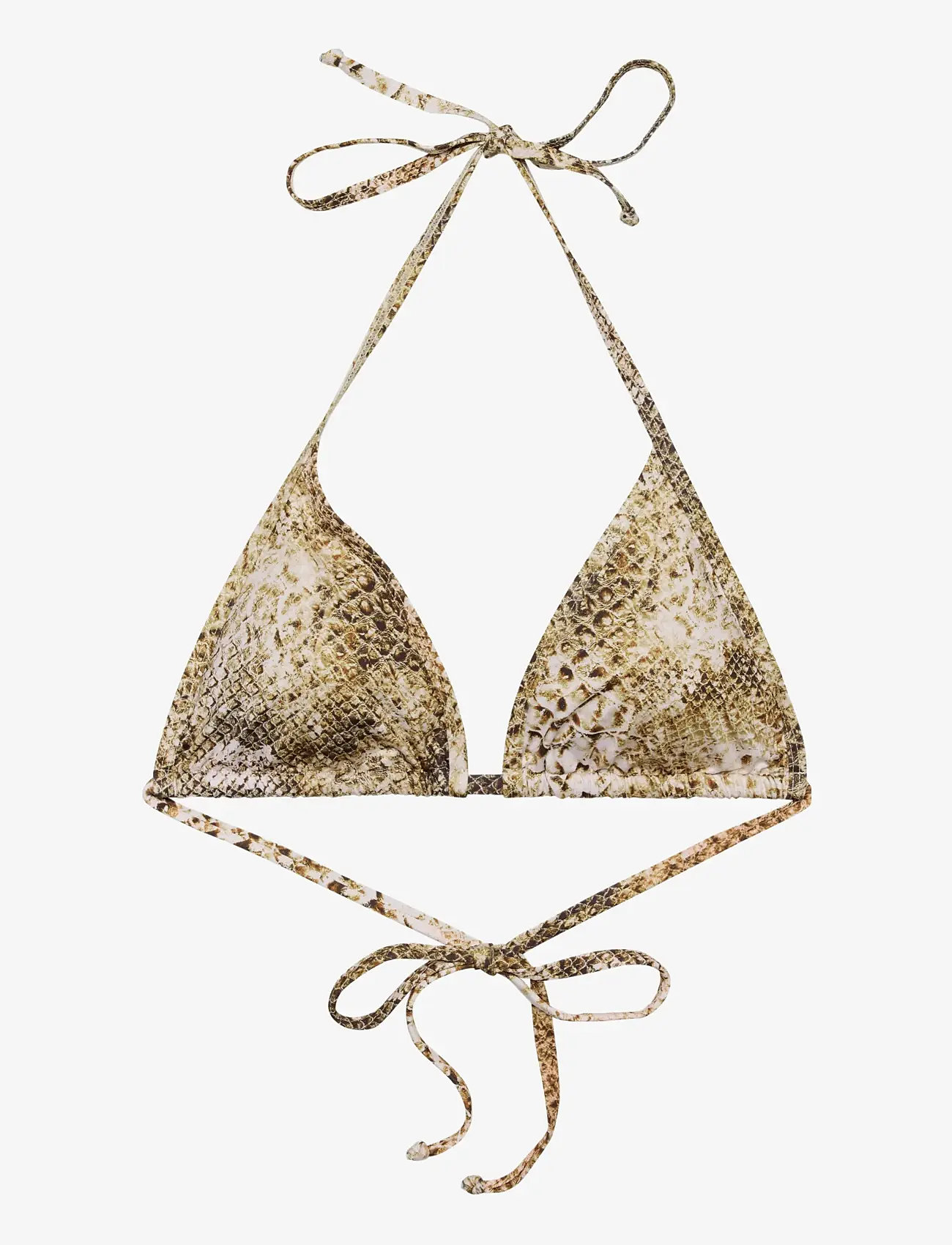 Gestuz - GZsage P bikini top - bikini overdele - golden snake - 1