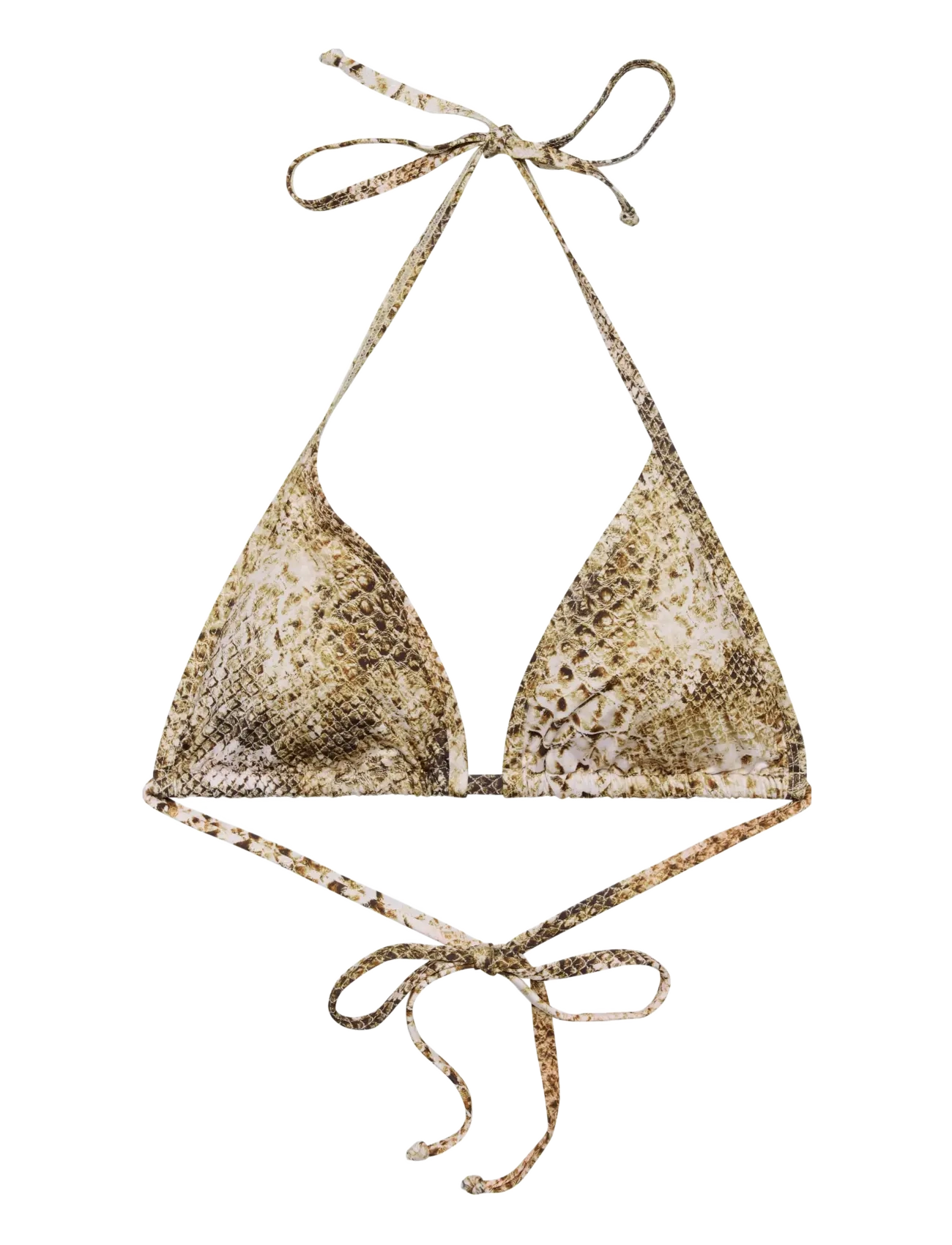 Gestuz GZsage P bikini top - Bademode - GOLDEN SNAKE / gold