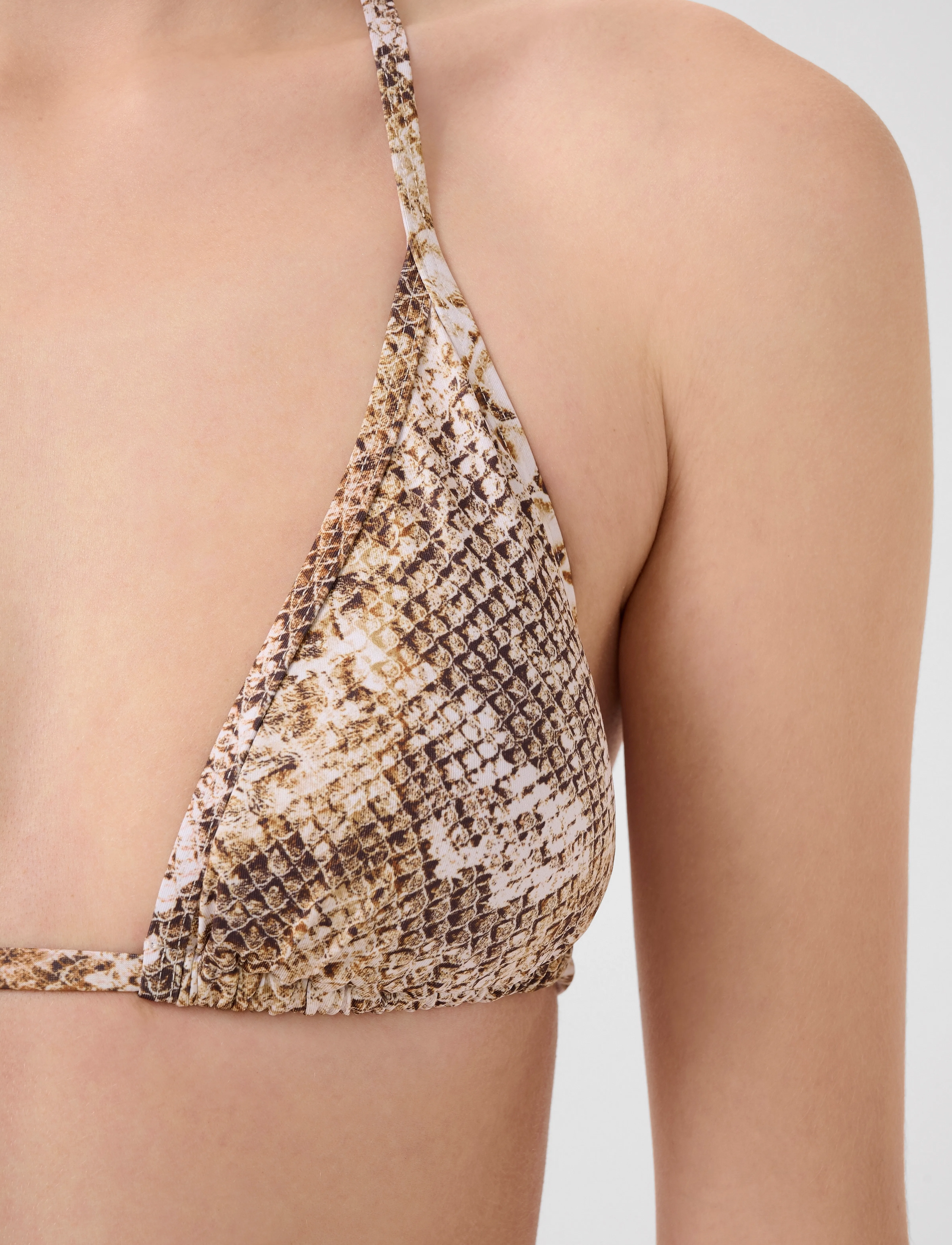 Gestuz - GZsage P bikini top - bikini tops - golden snake - 5