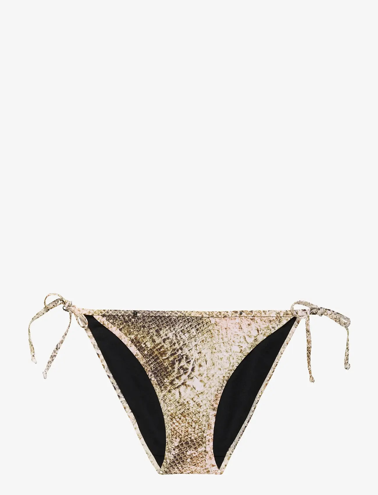 Gestuz - GZsage P bikini bottom - side tie bikinier - golden snake - 1