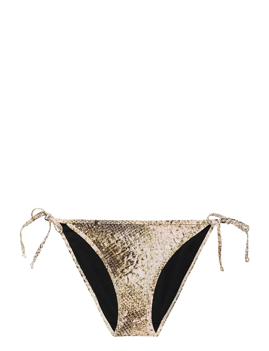 Gestuz - GZsage P bikini bottom - side tie bikinis - golden snake - 1