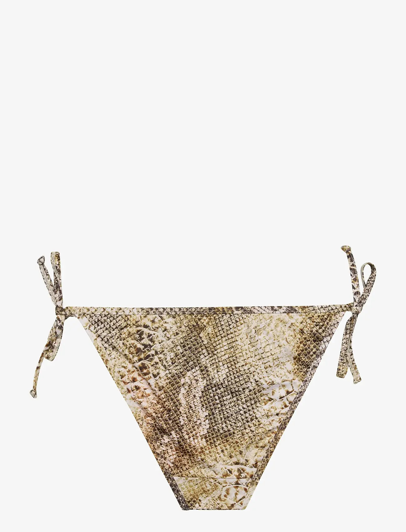 Gestuz - GZsage P bikini bottom - side tie bikinier - golden snake - 2