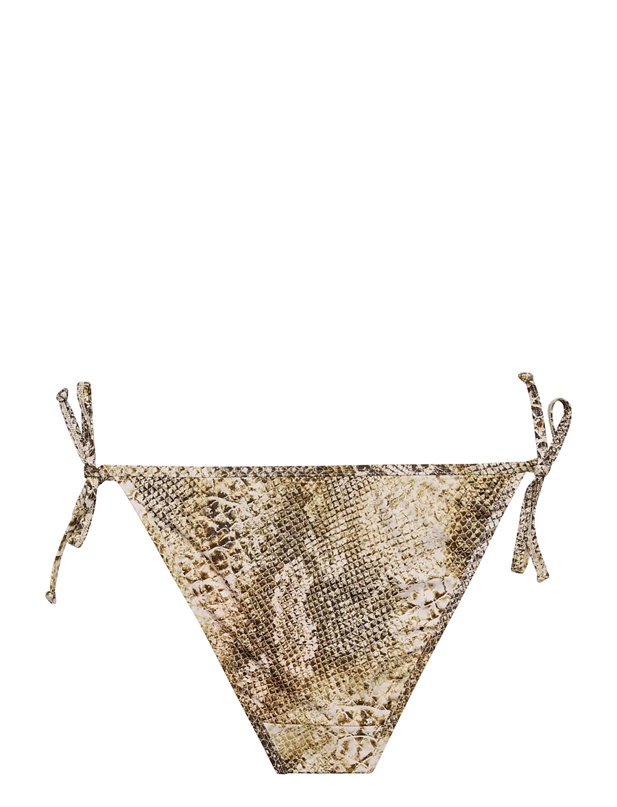 Gestuz - GZsage P bikini bottom - side tie bikinis - golden snake - 2