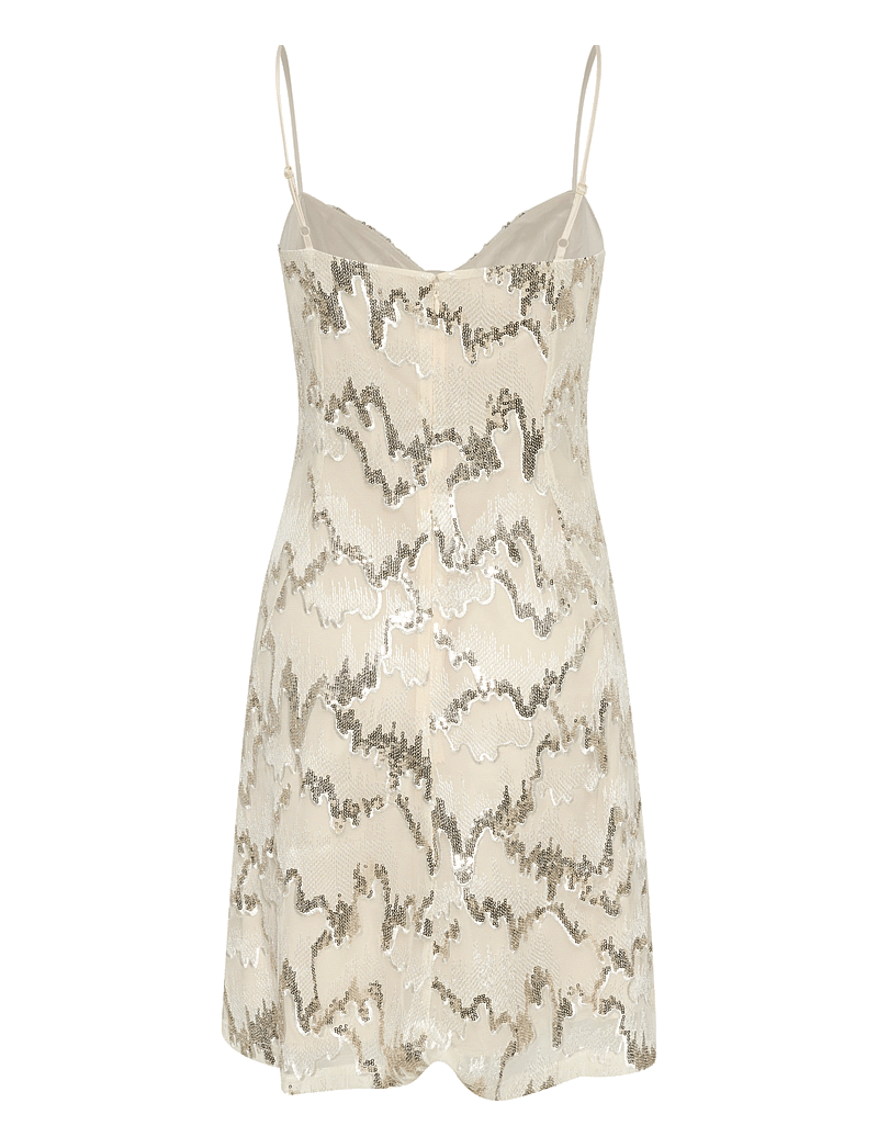 Gestuz - GZsagina short dress - sommerkleider - birch with sequins - 2
