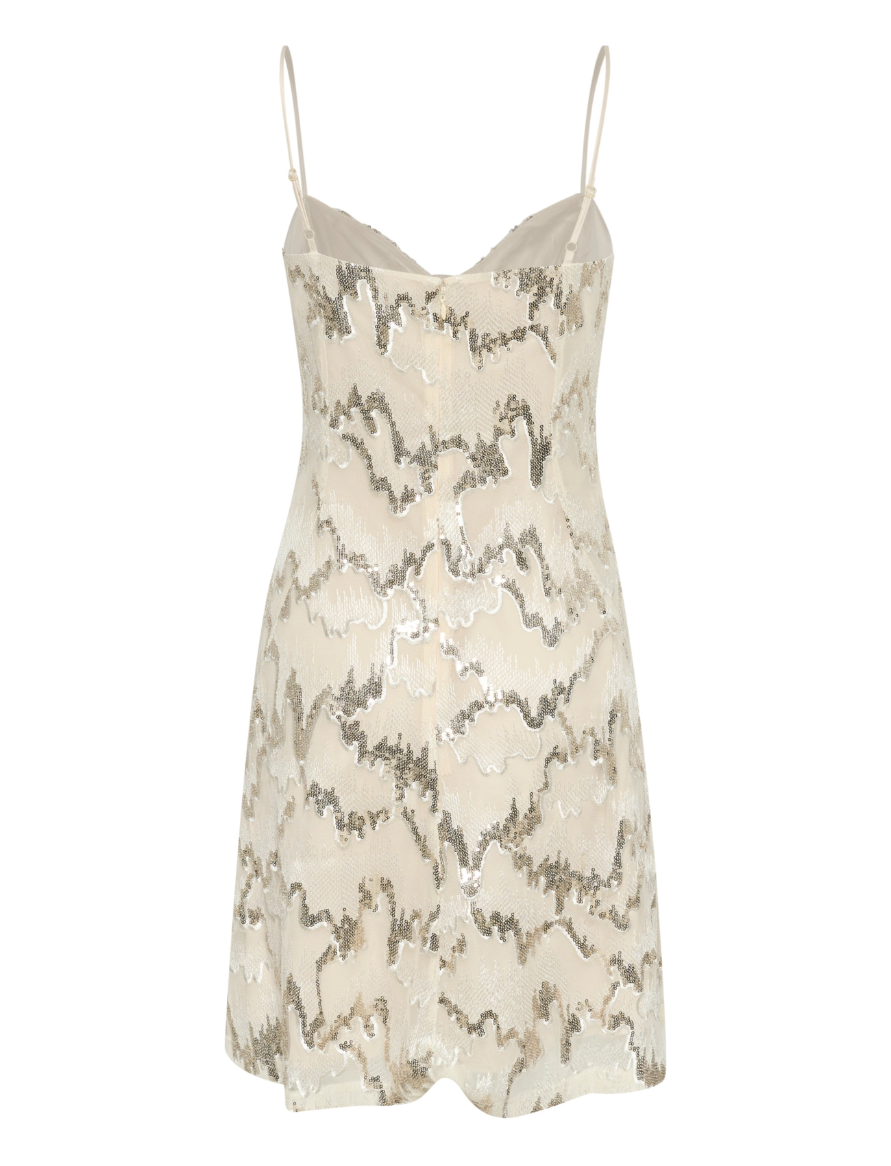 Gestuz - GZsagina short dress - birch with sequins - 2