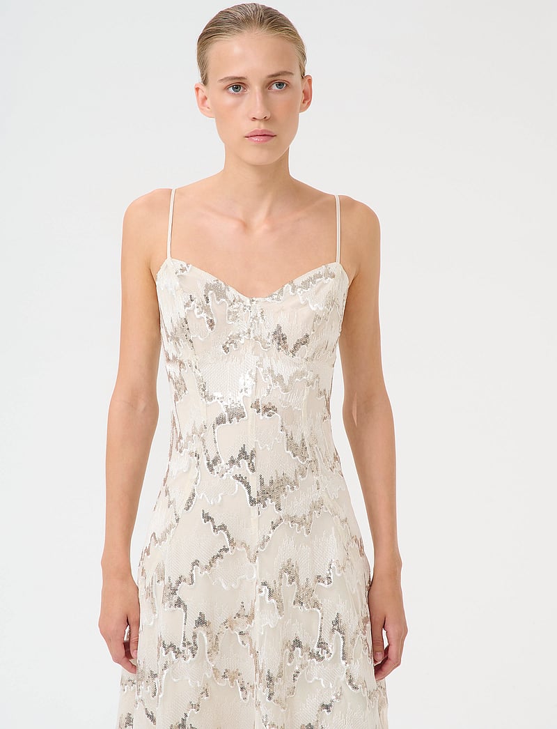 Gestuz - GZsagina short dress - sommerkleider - birch with sequins - 0