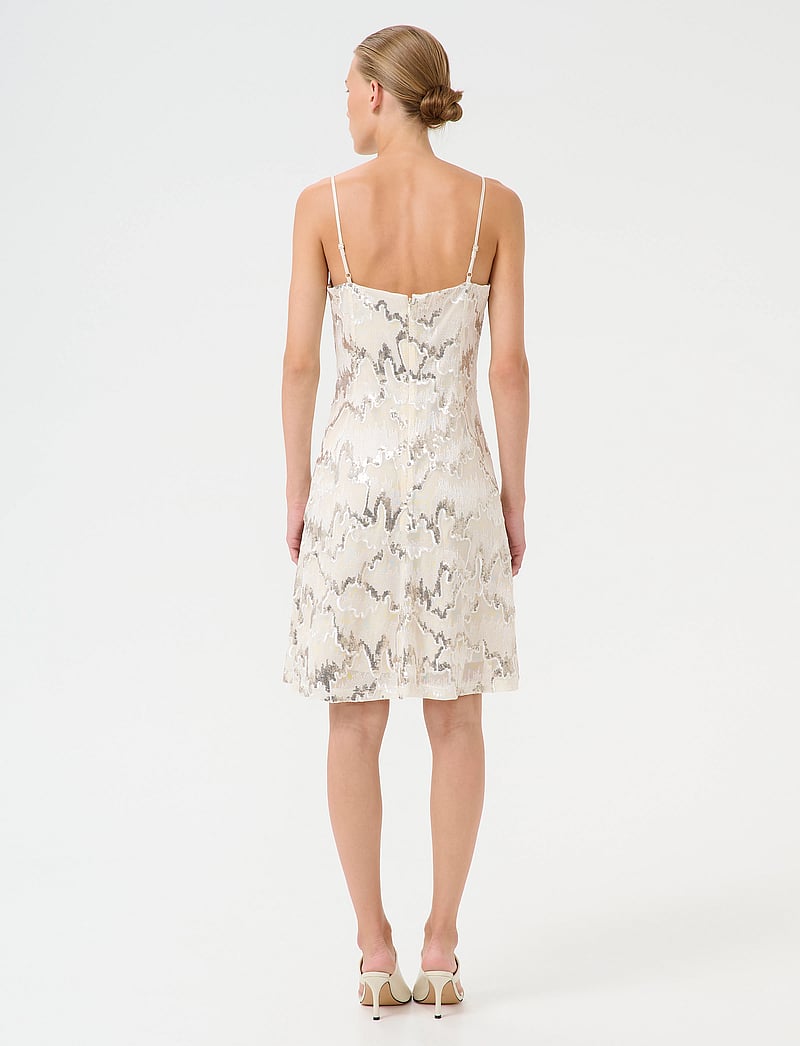 Gestuz - GZsagina short dress - sommerkleider - birch with sequins - 4