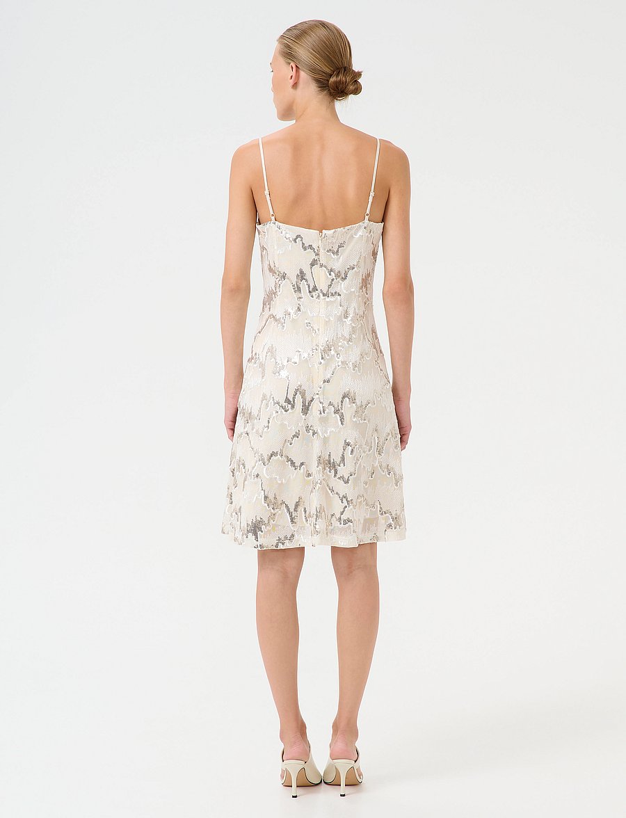 Gestuz - GZsagina short dress - sommerkleider - birch with sequins - 4