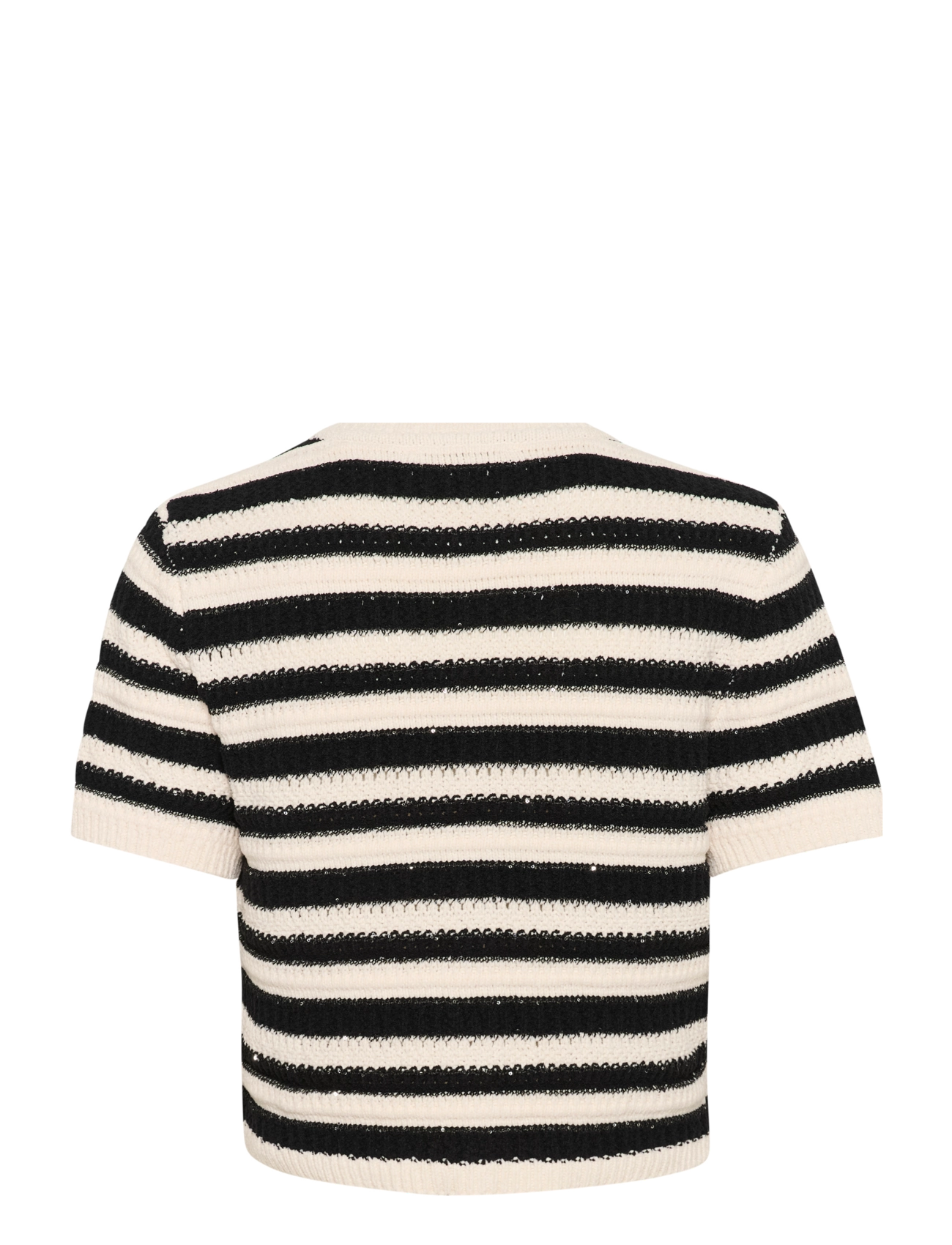 Gestuz - GZsailie cardigan - cardigans - black/white striped - 2