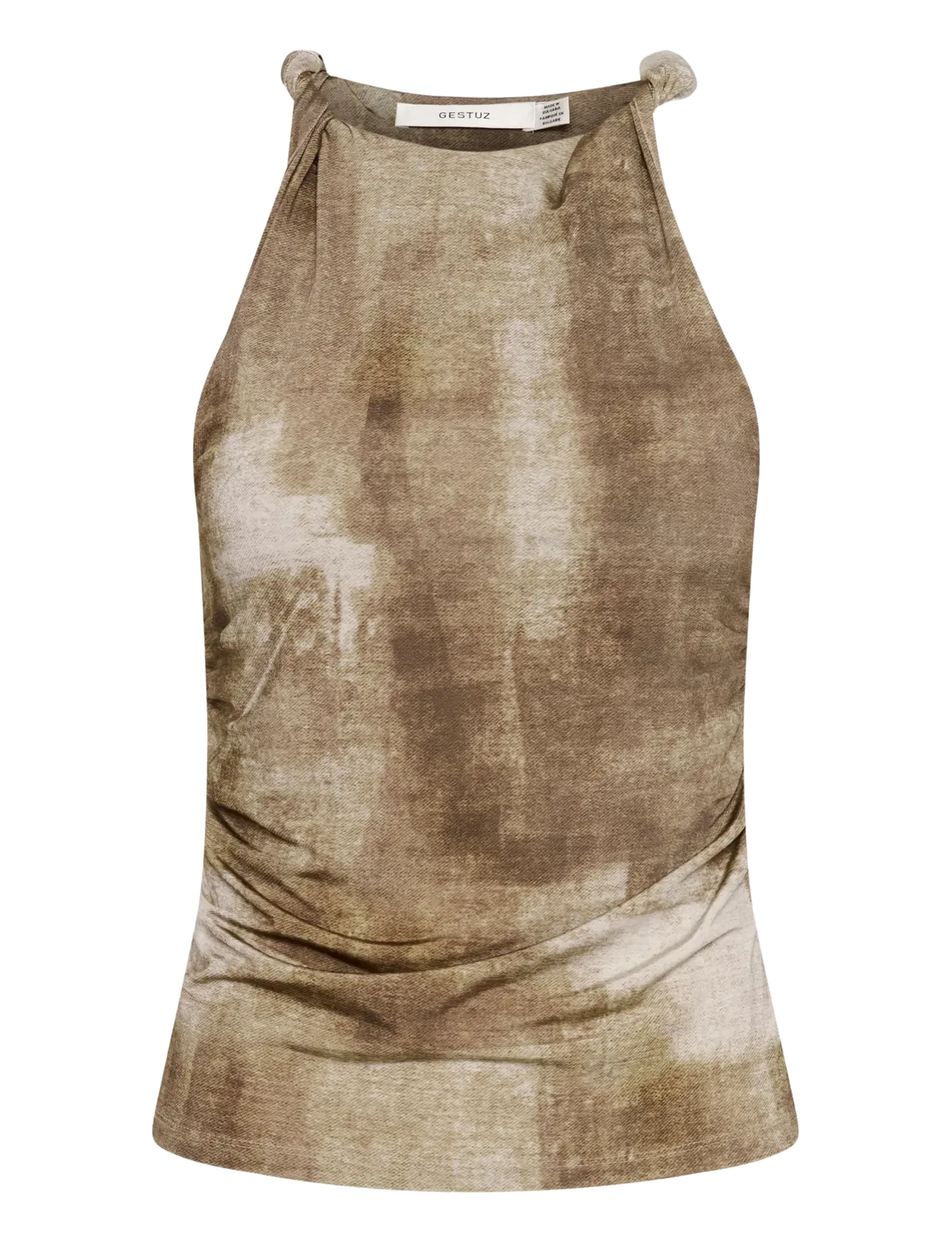 Gestuz - GZgala P top - silver sage denim - 1