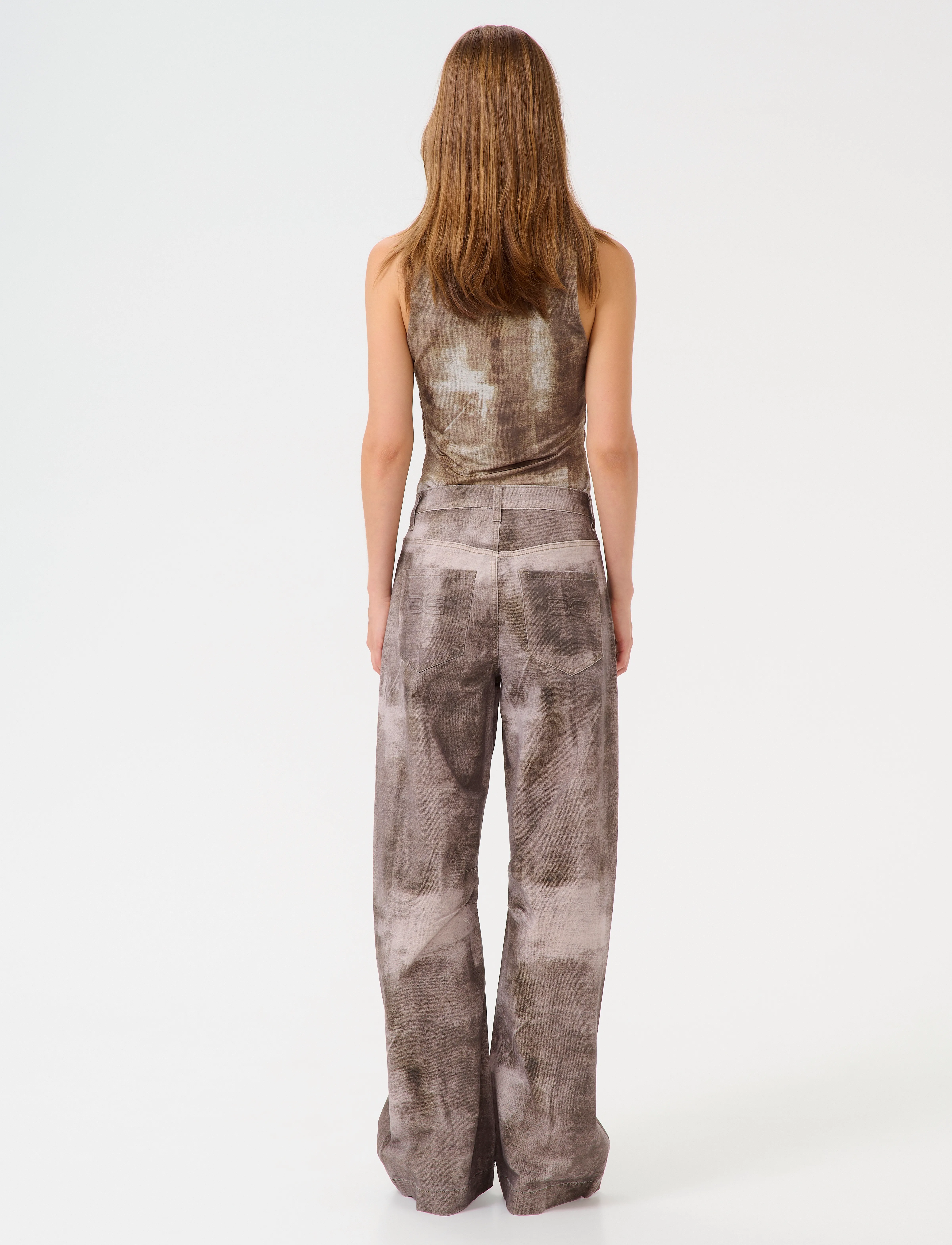Gestuz - GZgala P top - silver sage denim - 4