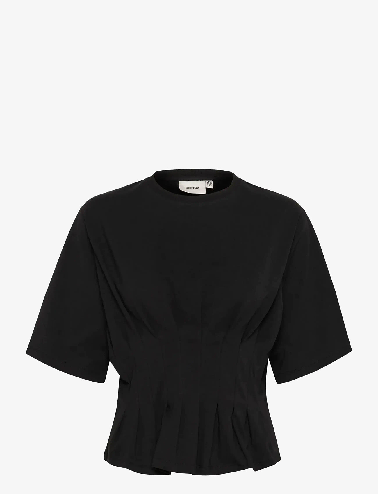 Gestuz - GZinez tee - t-shirts - black - 1