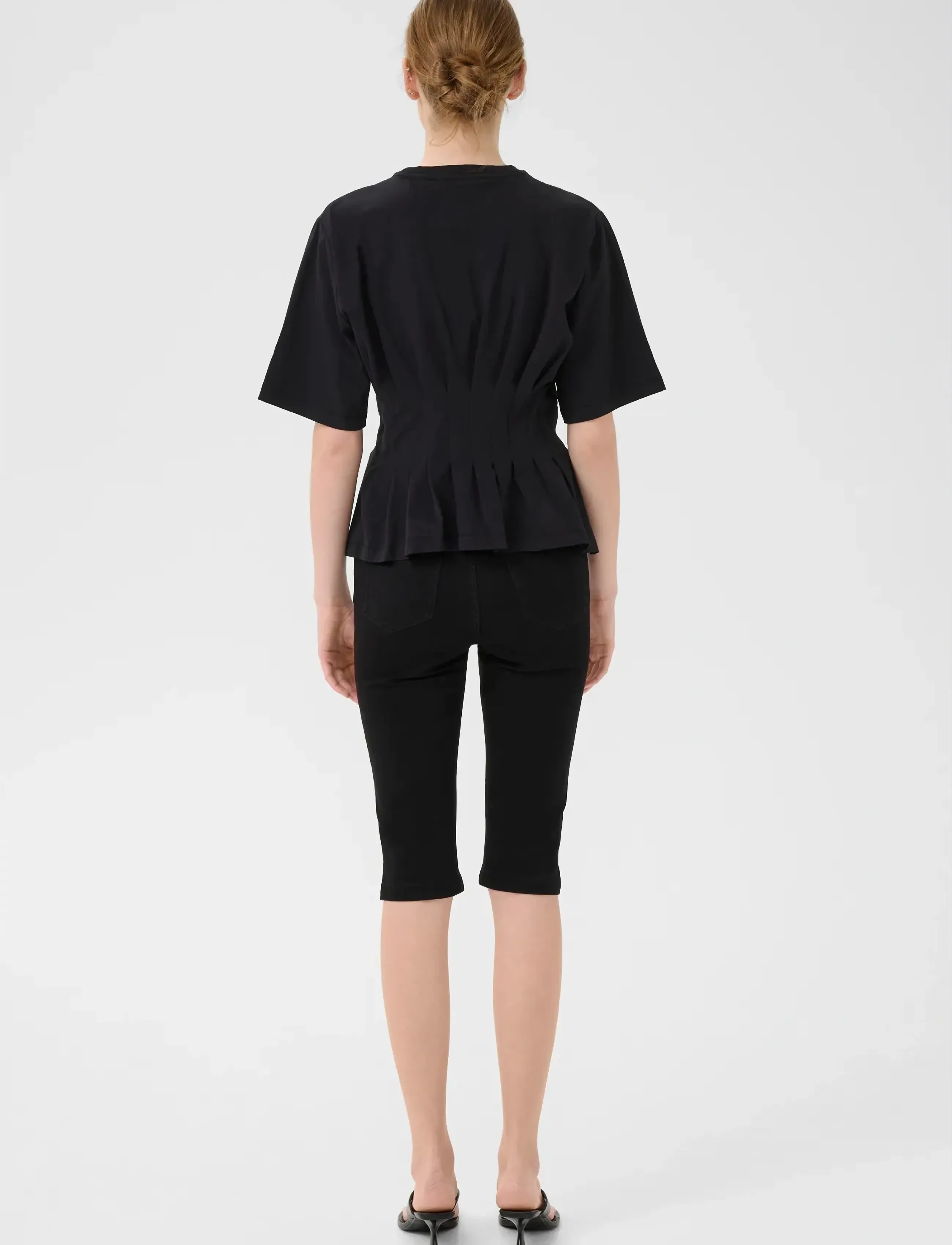 Gestuz - GZinez tee - t-shirts - black - 4