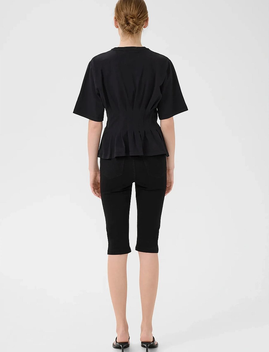 Gestuz - GZinez tee - t-shirts - black - 4