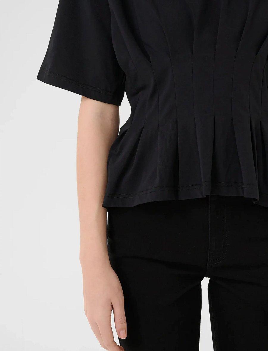 Gestuz - GZinez tee - t-shirts - black - 5