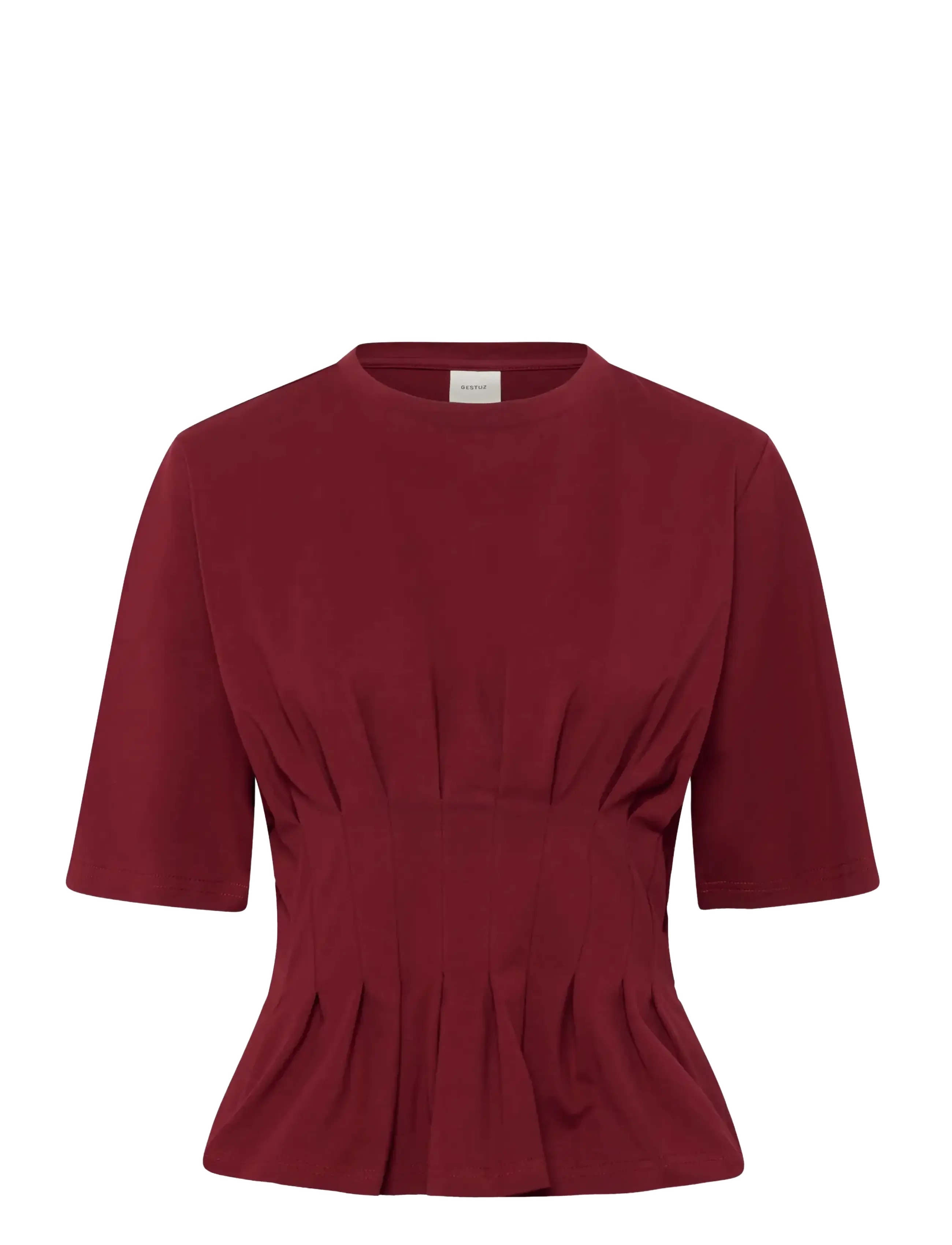 Gestuz GZinez tee - Kläder - CABERNET / burgundy