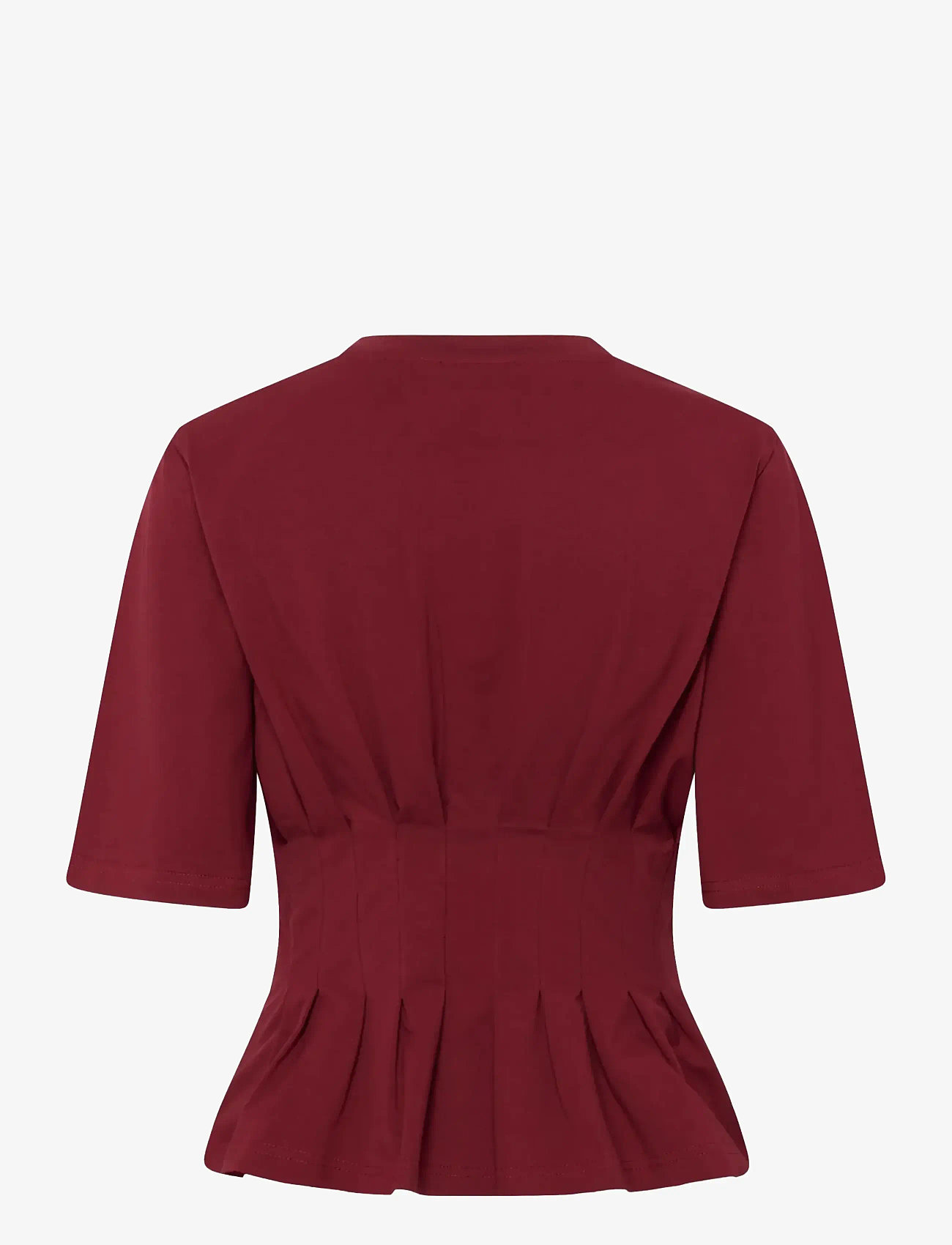 Gestuz - GZinez tee - t-shirts - cabernet - 2