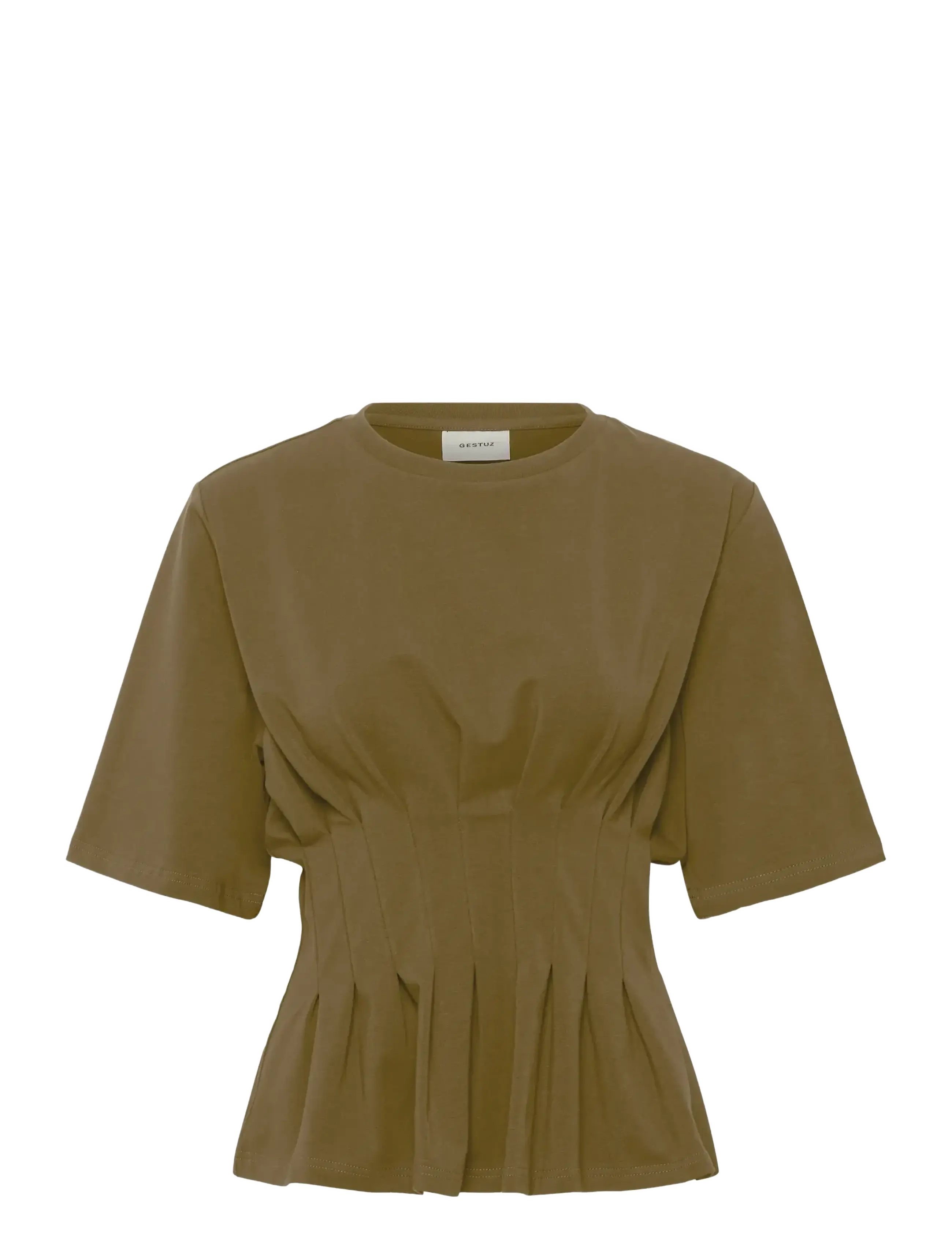 Gestuz GZinez tee - T-Shirts & Tops - MILITARY OLIVE / khaki/green