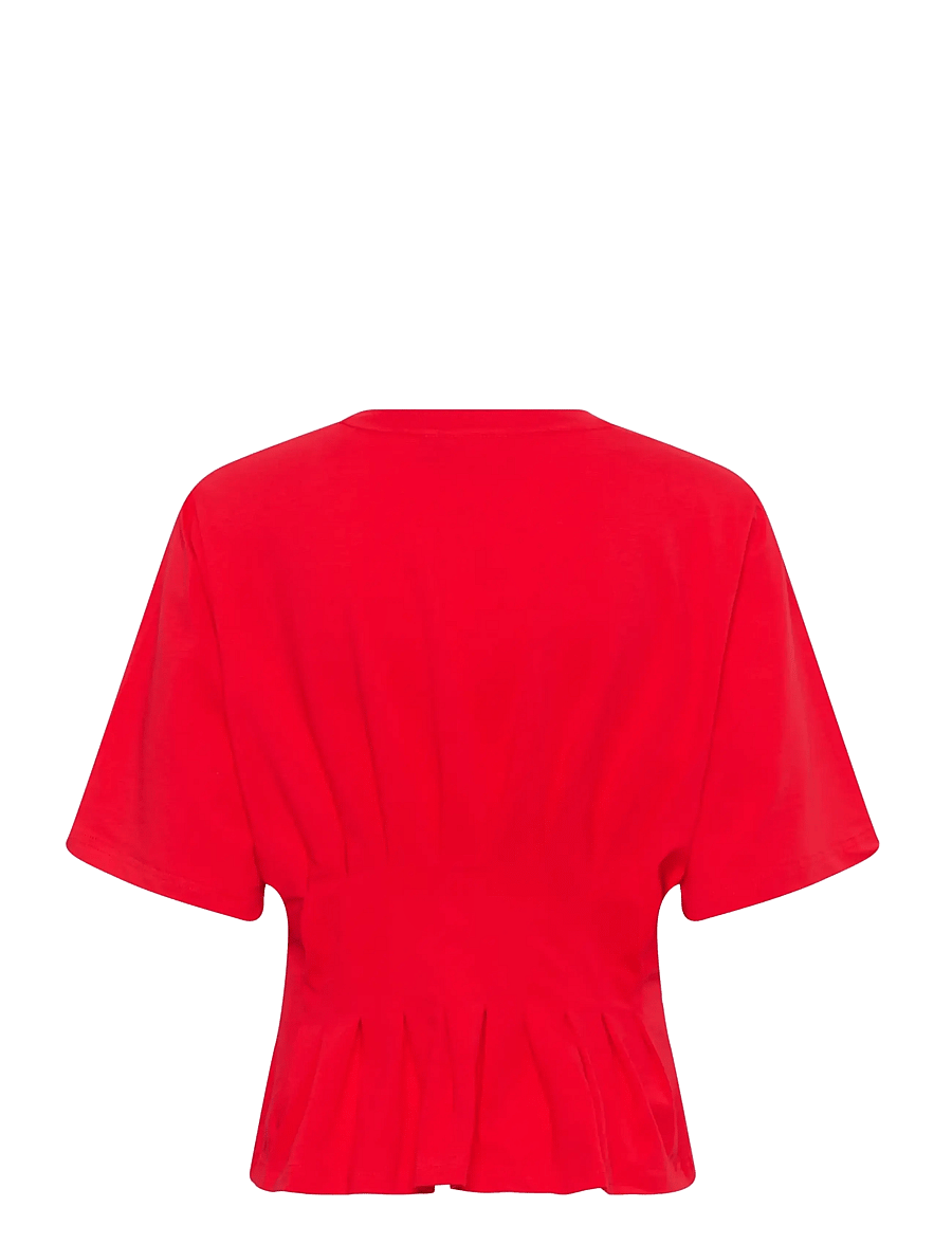 Gestuz - GZinez tee - t-shirts - tomato - 2
