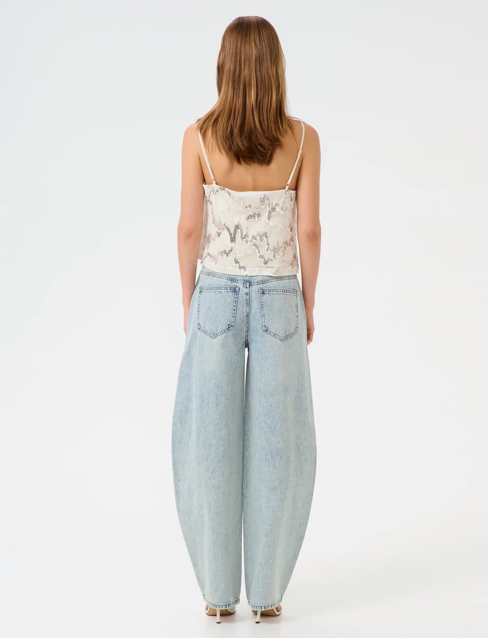 Gestuz - GZasher HW barrel jeans - barrel lõikega teksad - mid acid wash - 3