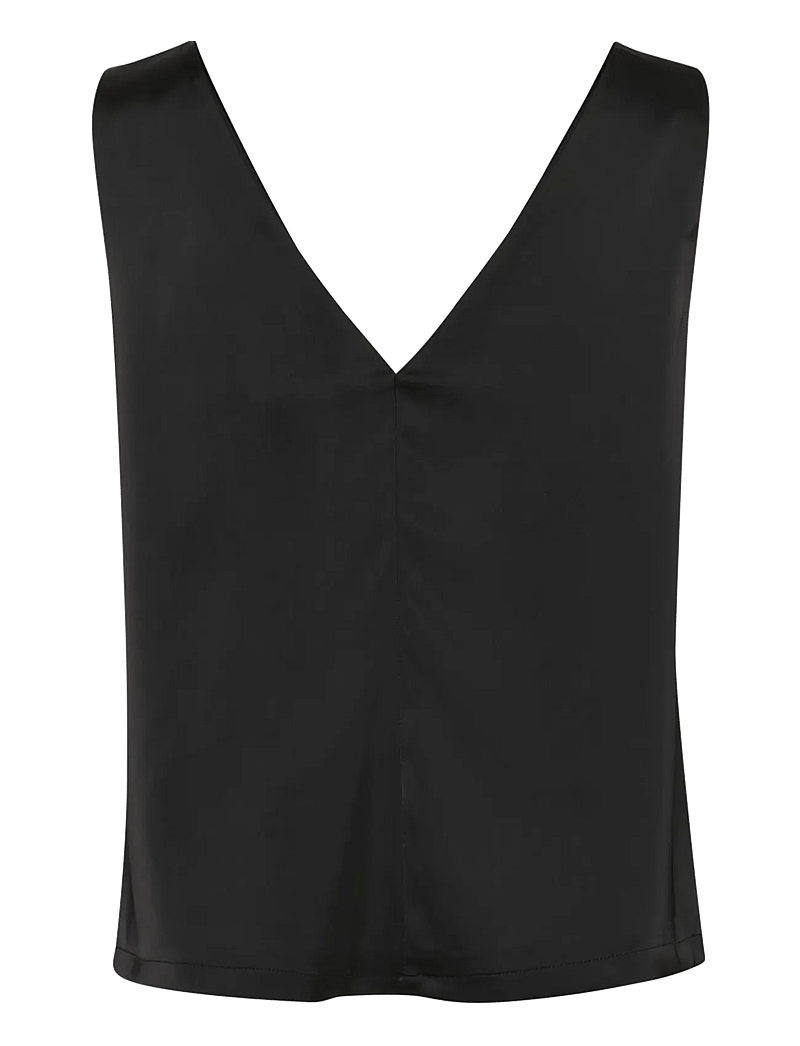 Gestuz - GZjessie top - linnen - black - 2