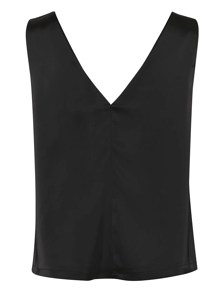 Gestuz - GZjessie top - topid ja varrukateta alussärgid - black - 2