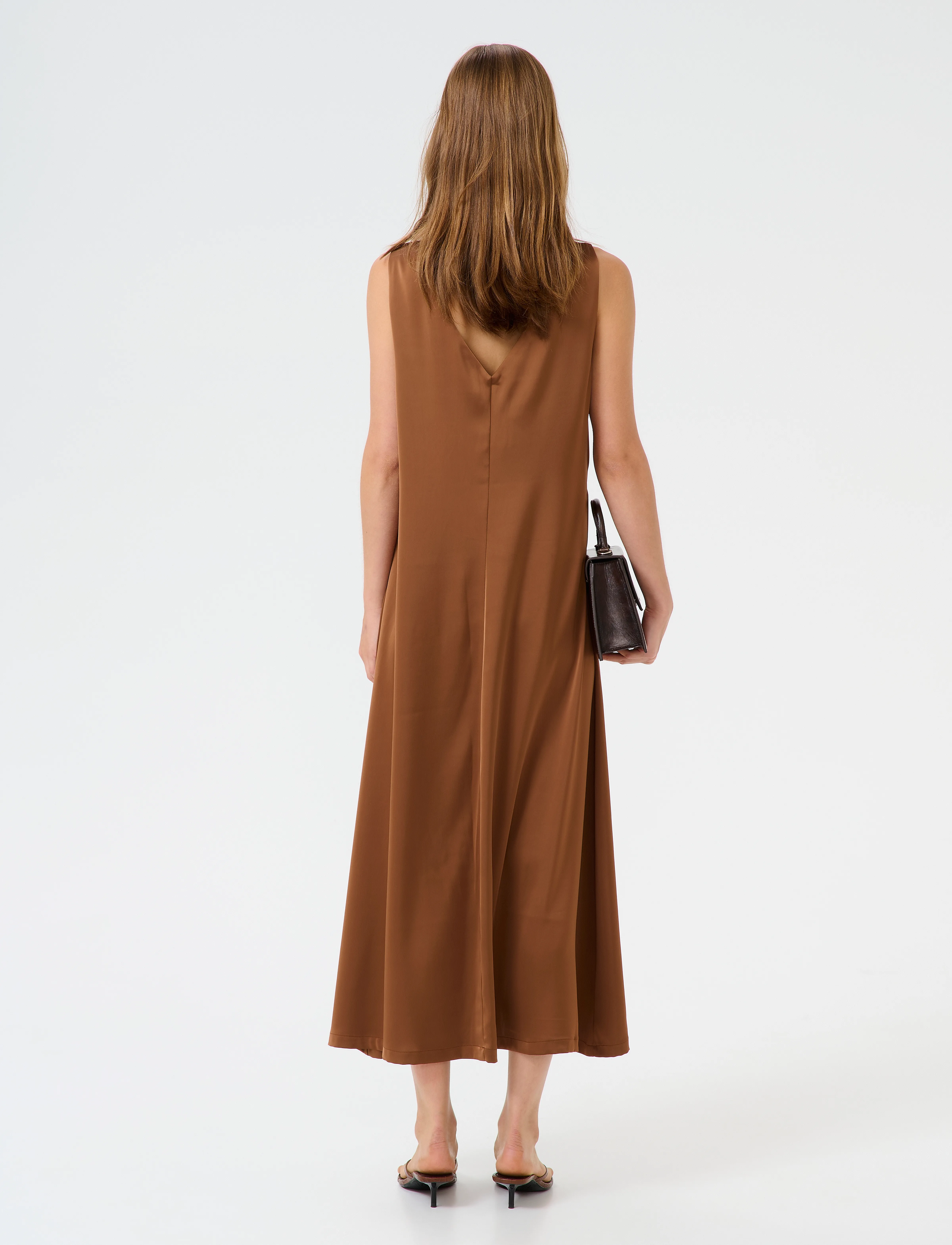 Gestuz - GZjessie dress - midi kjólar - sorrel horse - 4