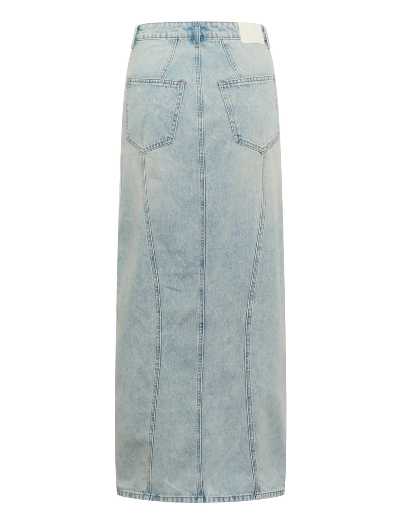 Gestuz - GZasher HW maxi skirt - jeanskjolar - mid acid wash - 2