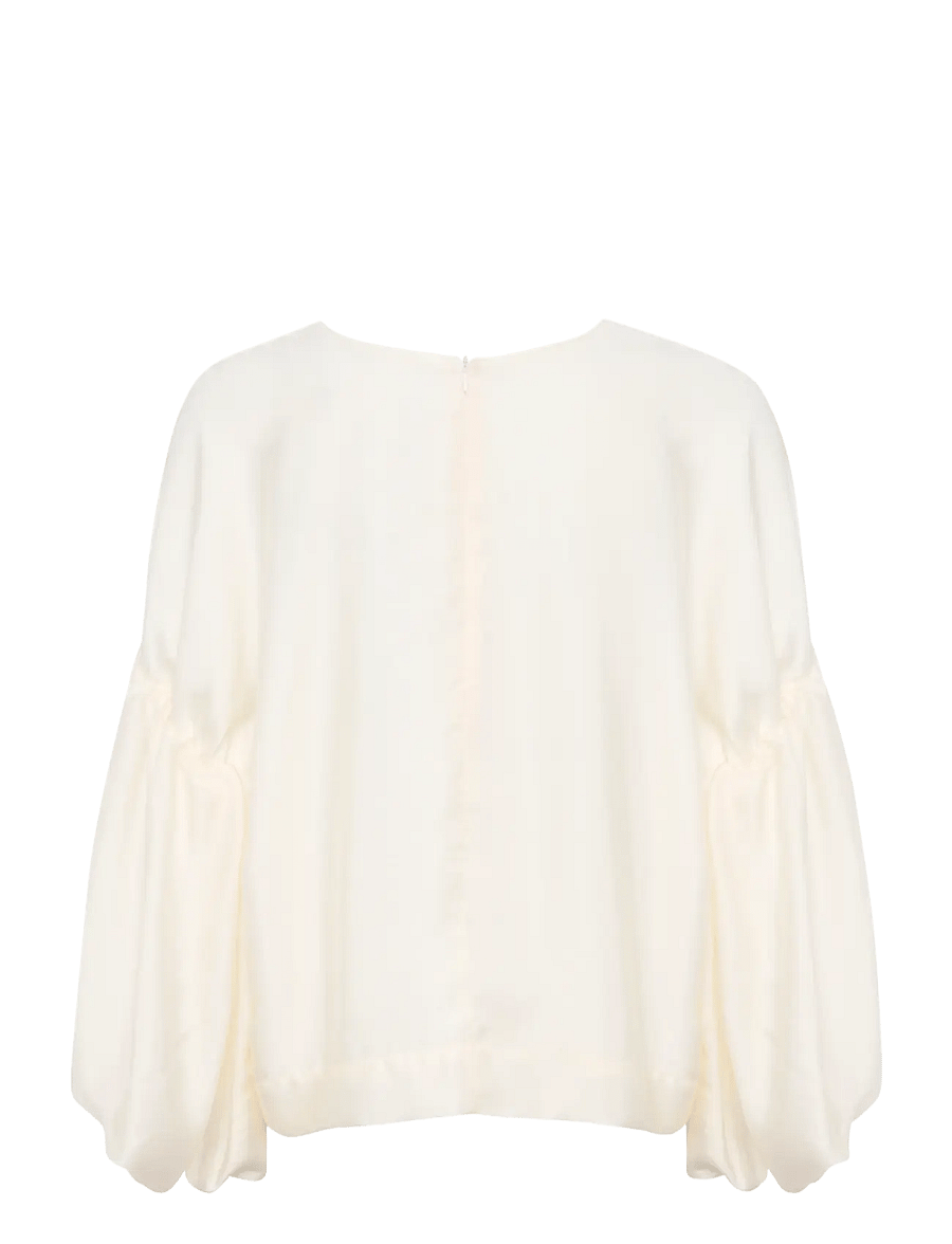 Gestuz - GZmalloon blouse - pikkade varrukatega pluusid - egret - 2