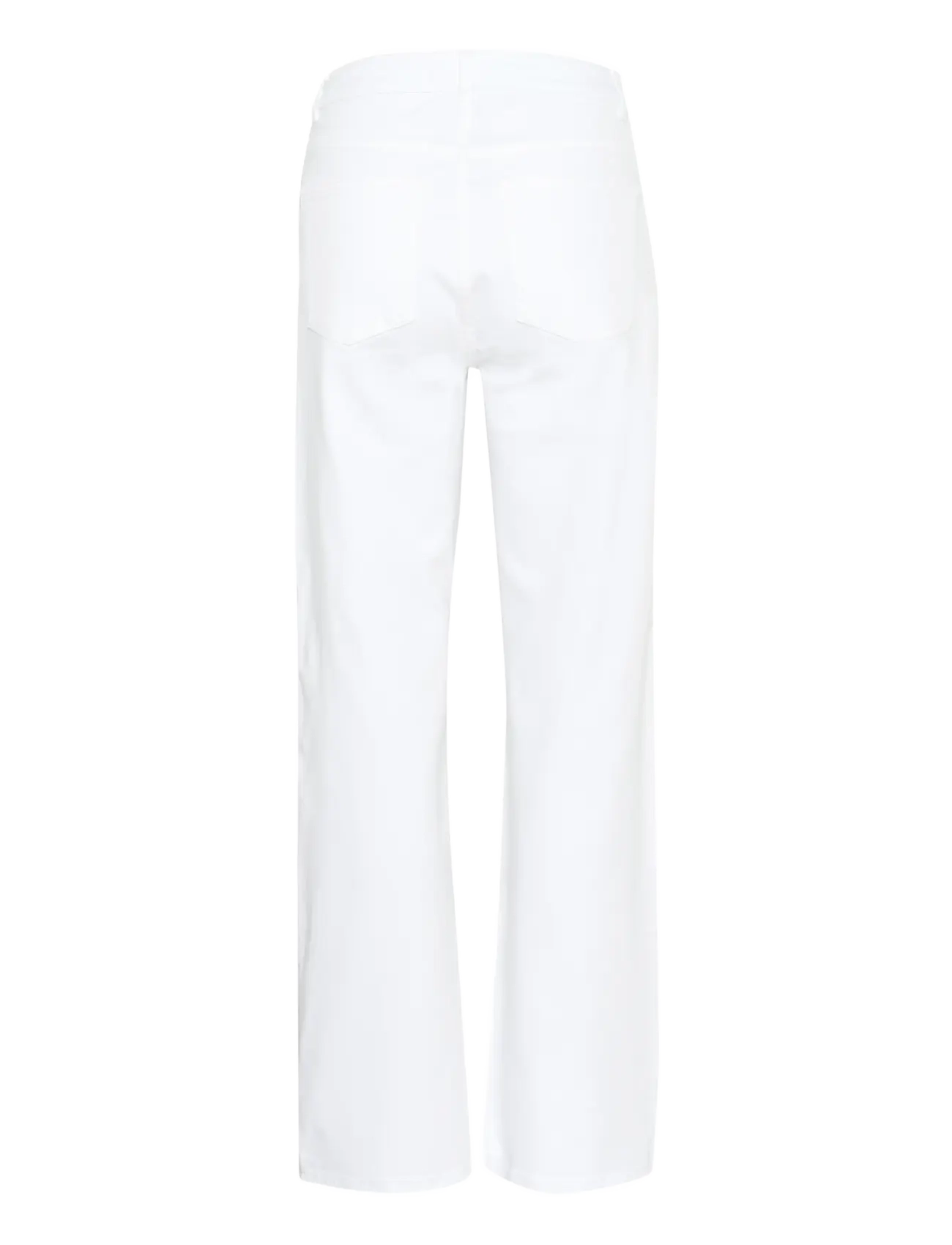 Gestuz - GZzolina twill HW wide jeans - vida jeans - white wash - 2