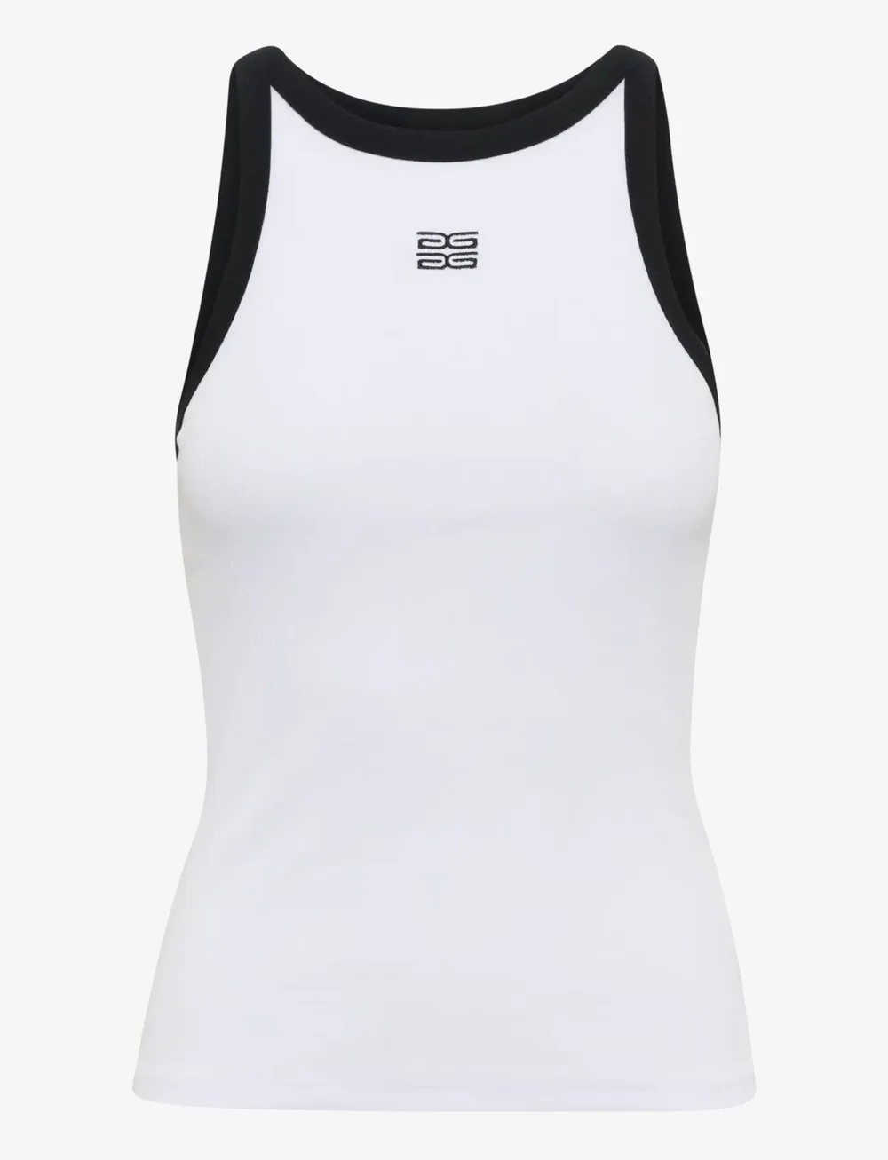 Gestuz - GZdrew contrast logo tank - topid ja varrukateta alussärgid - bright white - 1